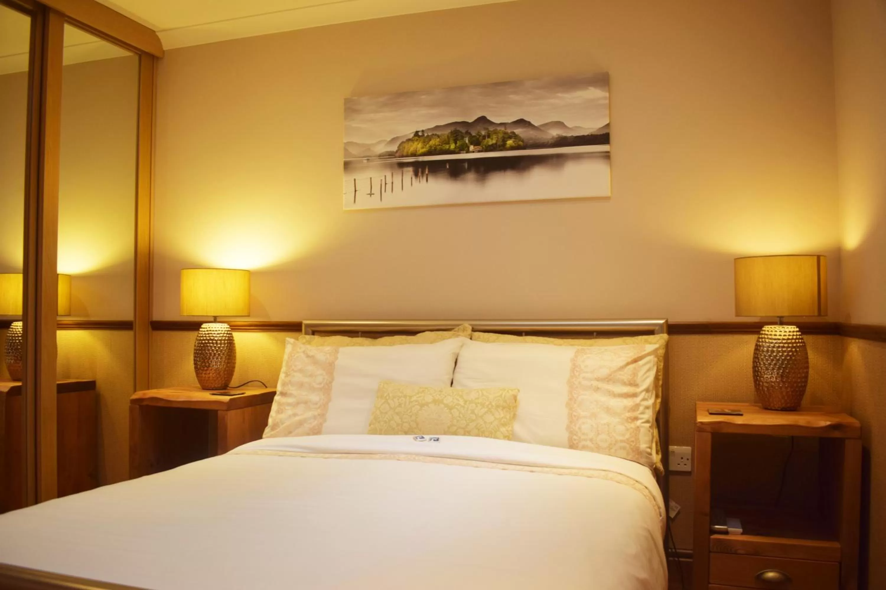 Bed in Riverside Escape