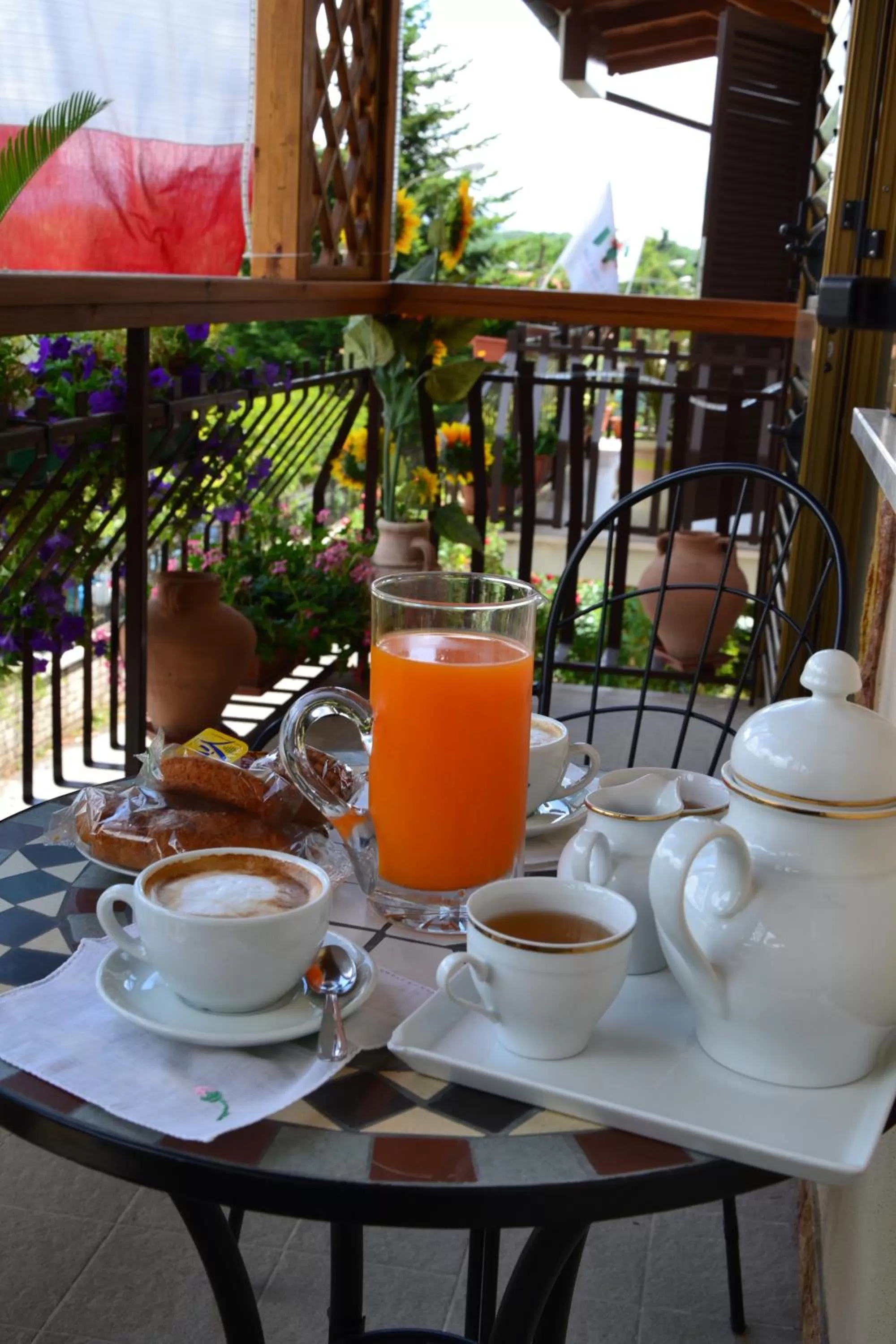 Balcony/Terrace in Casa del Girasole