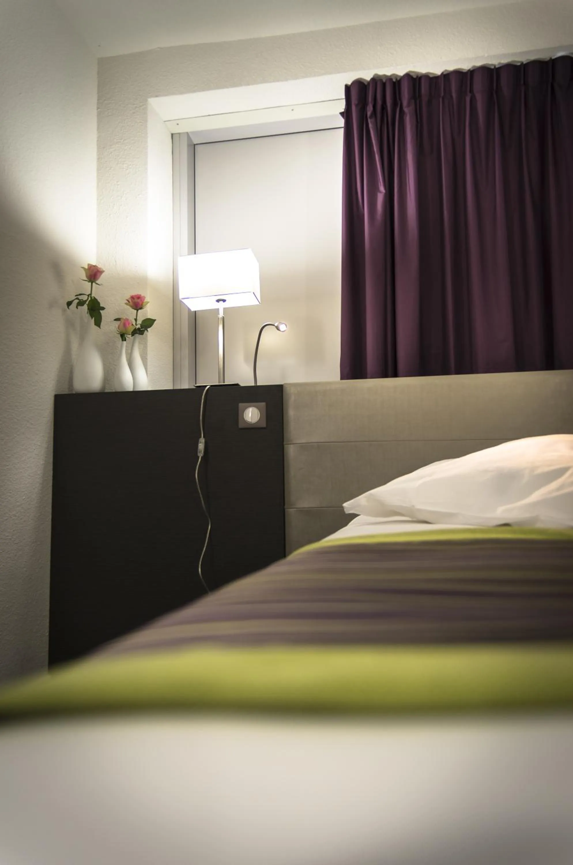 Bed in Hôtel Astrid