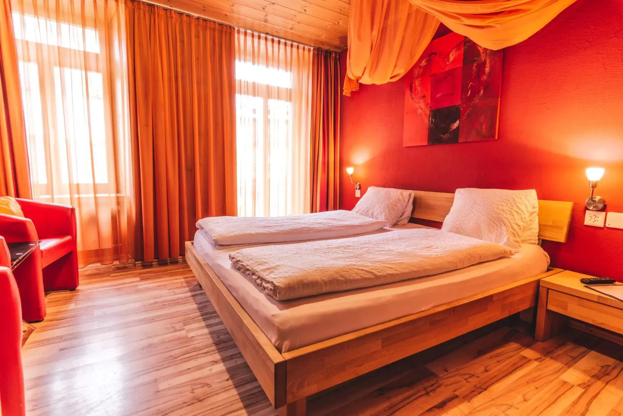Double Room in CURUNA Hotel-Garni Double Room in CURUNA Hotel-Garni