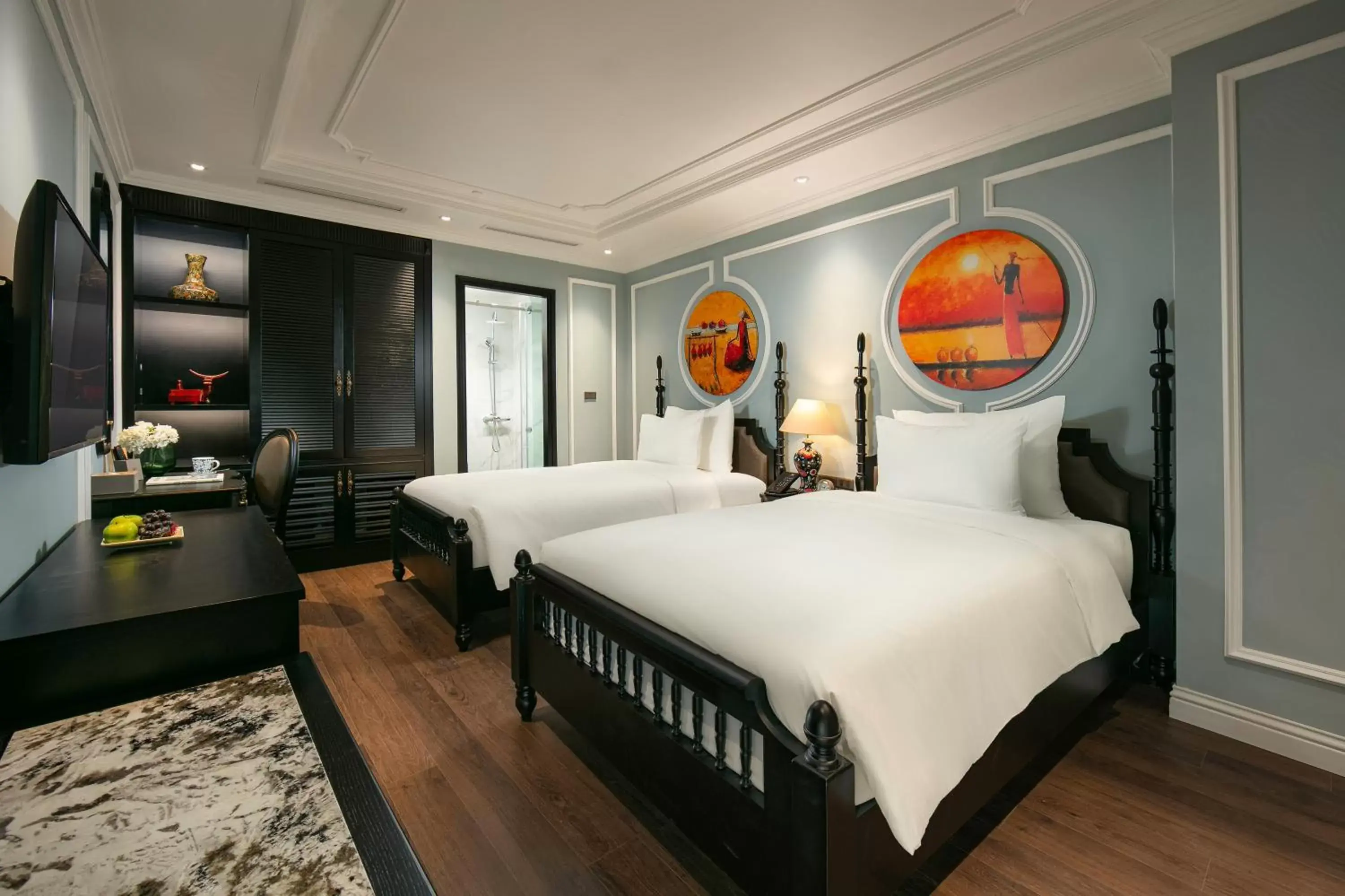 Deluxe Twin Room in Amira Hotel Hanoi Deluxe Twin Room in Amira Hotel Hanoi