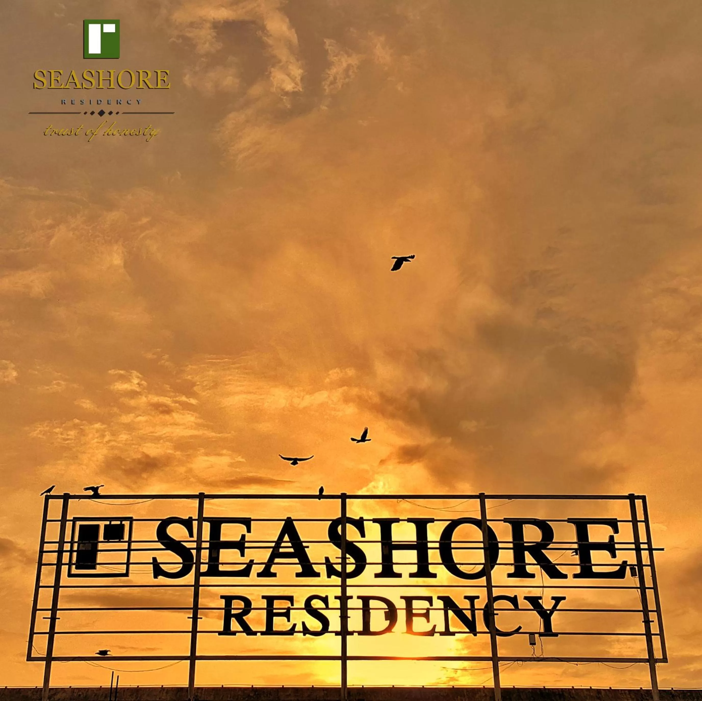 Property logo or sign in Seashore Residency