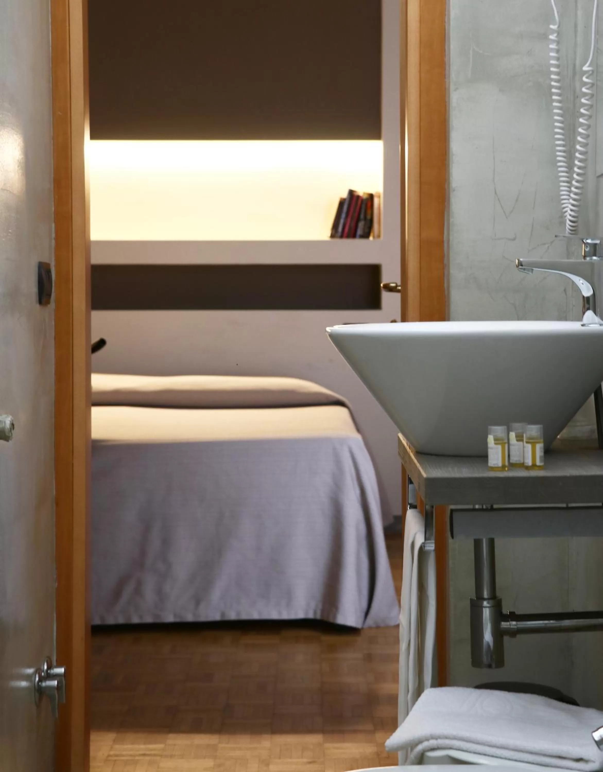 Decorative detail, Bed in Hotel Clarici