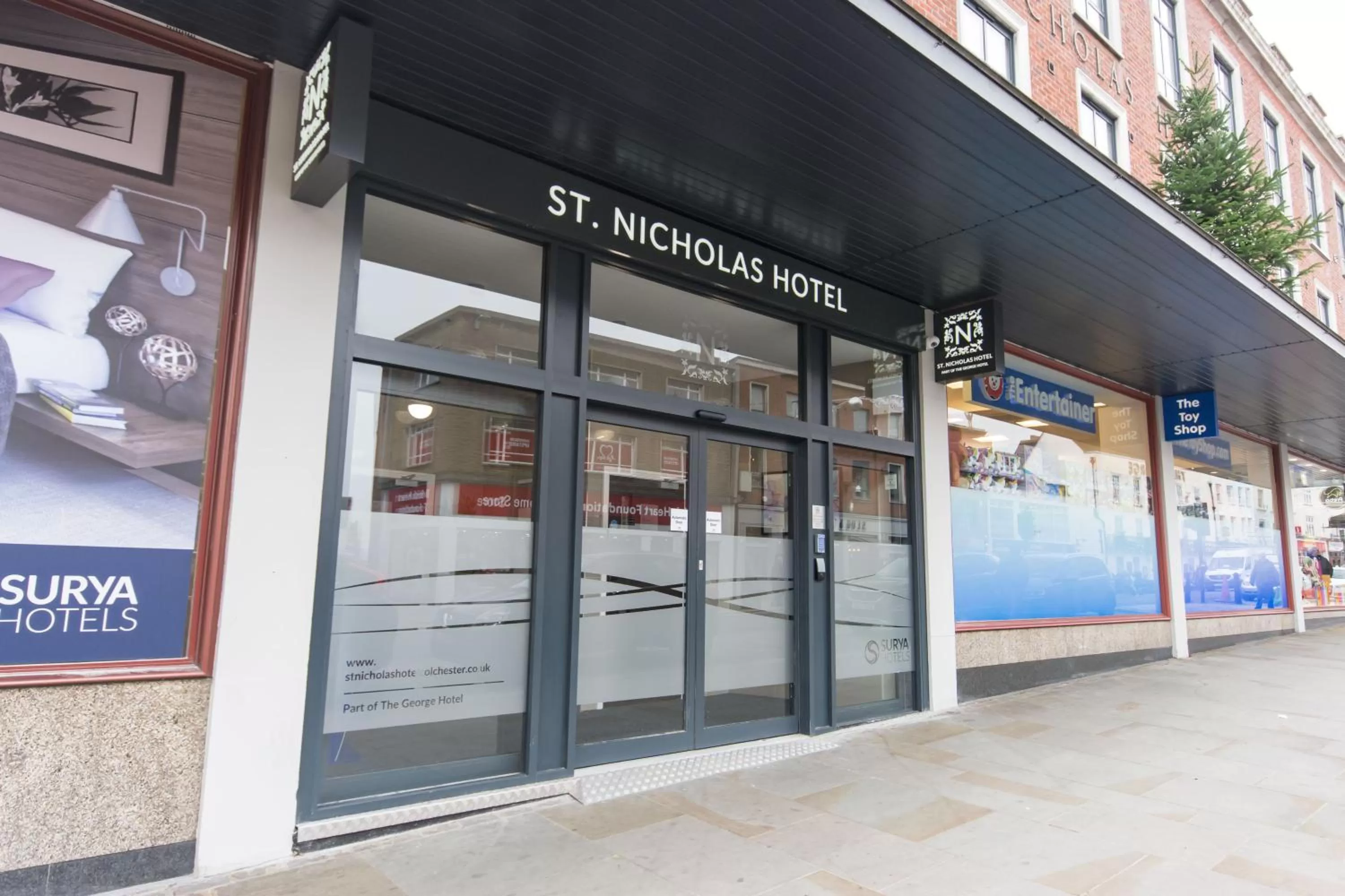 Property building in St Nicholas Hotel Colchester