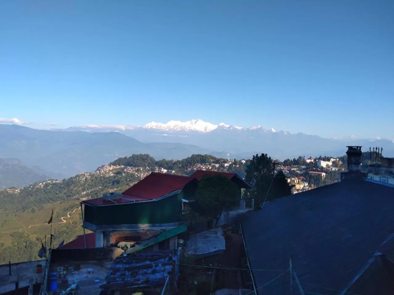 Mountain view in Cedar Inn