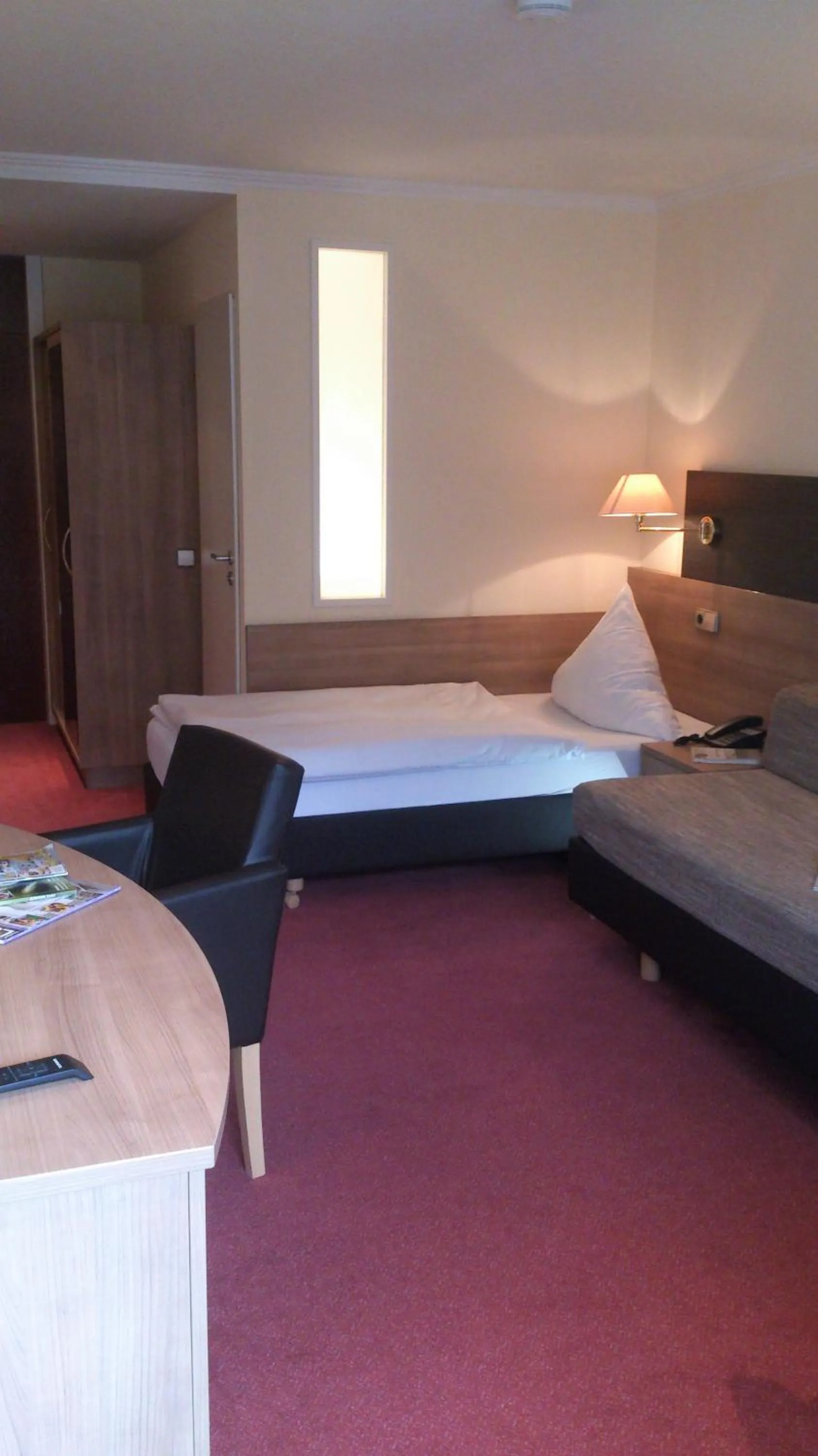 Photo of the whole room, Bed in Hotel Bergfrieden
