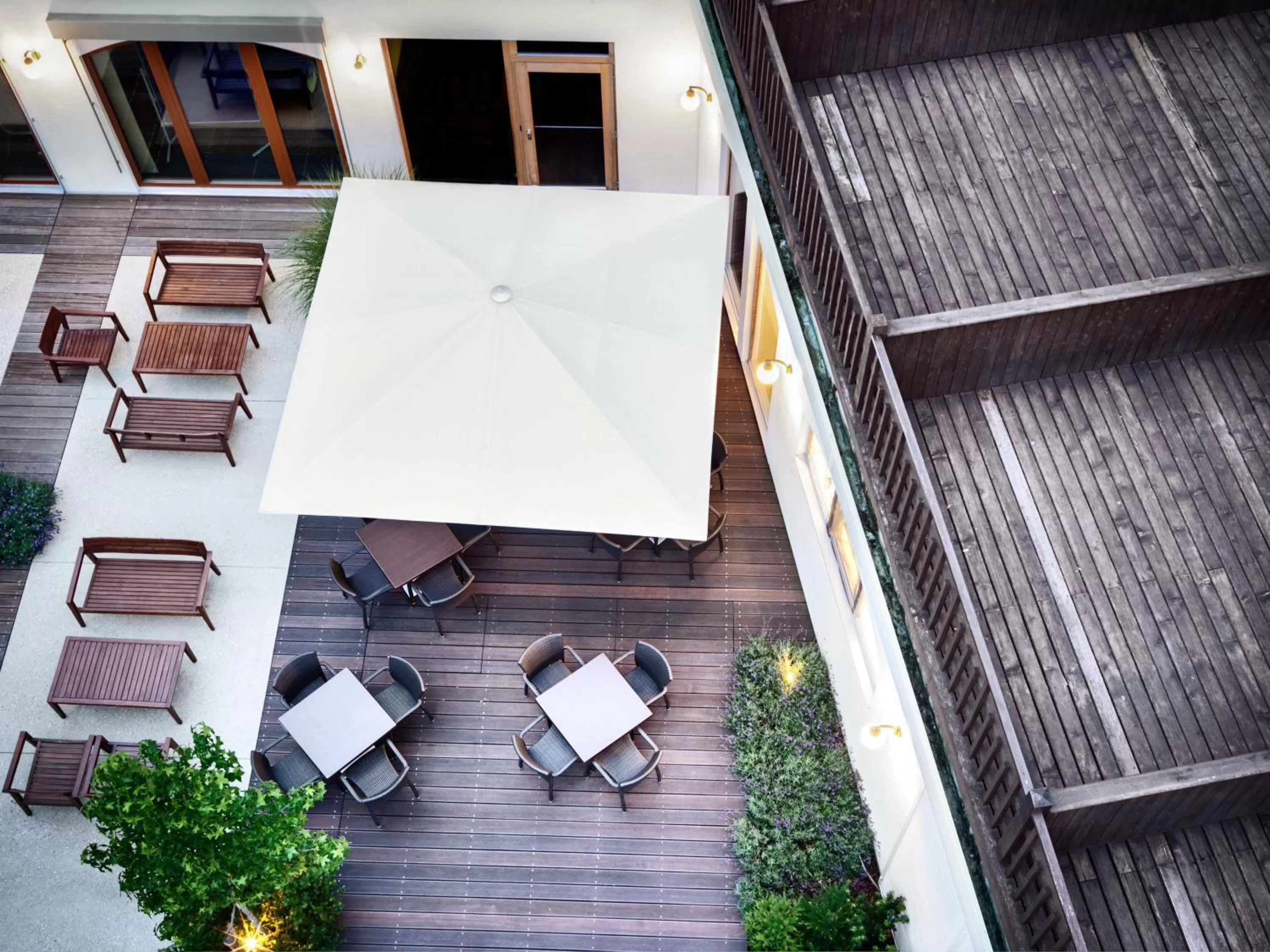 Balcony/Terrace in Alphotel Innsbruck