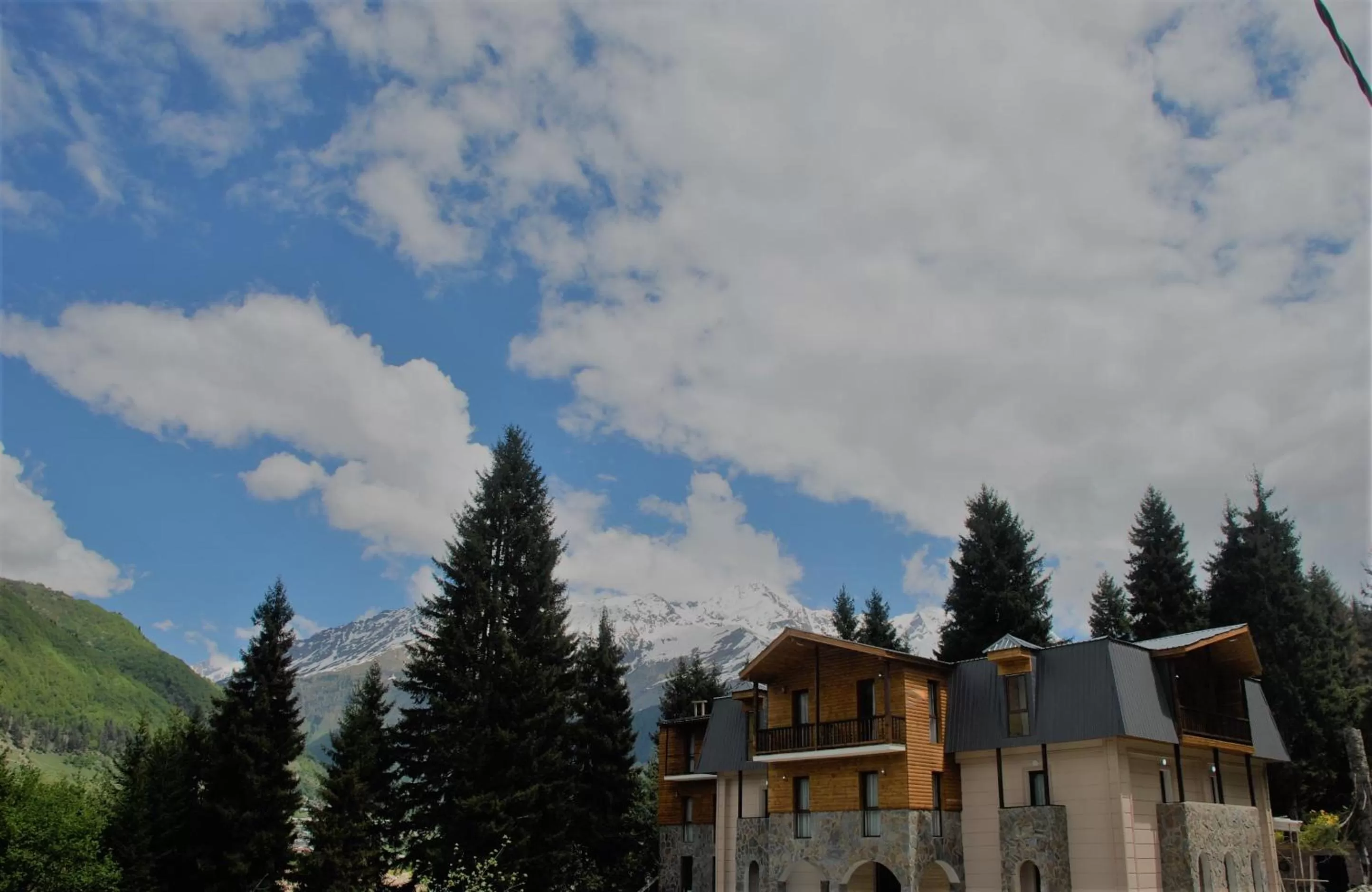 Facade/entrance, Property Building in Hotel Shgedi Mestia