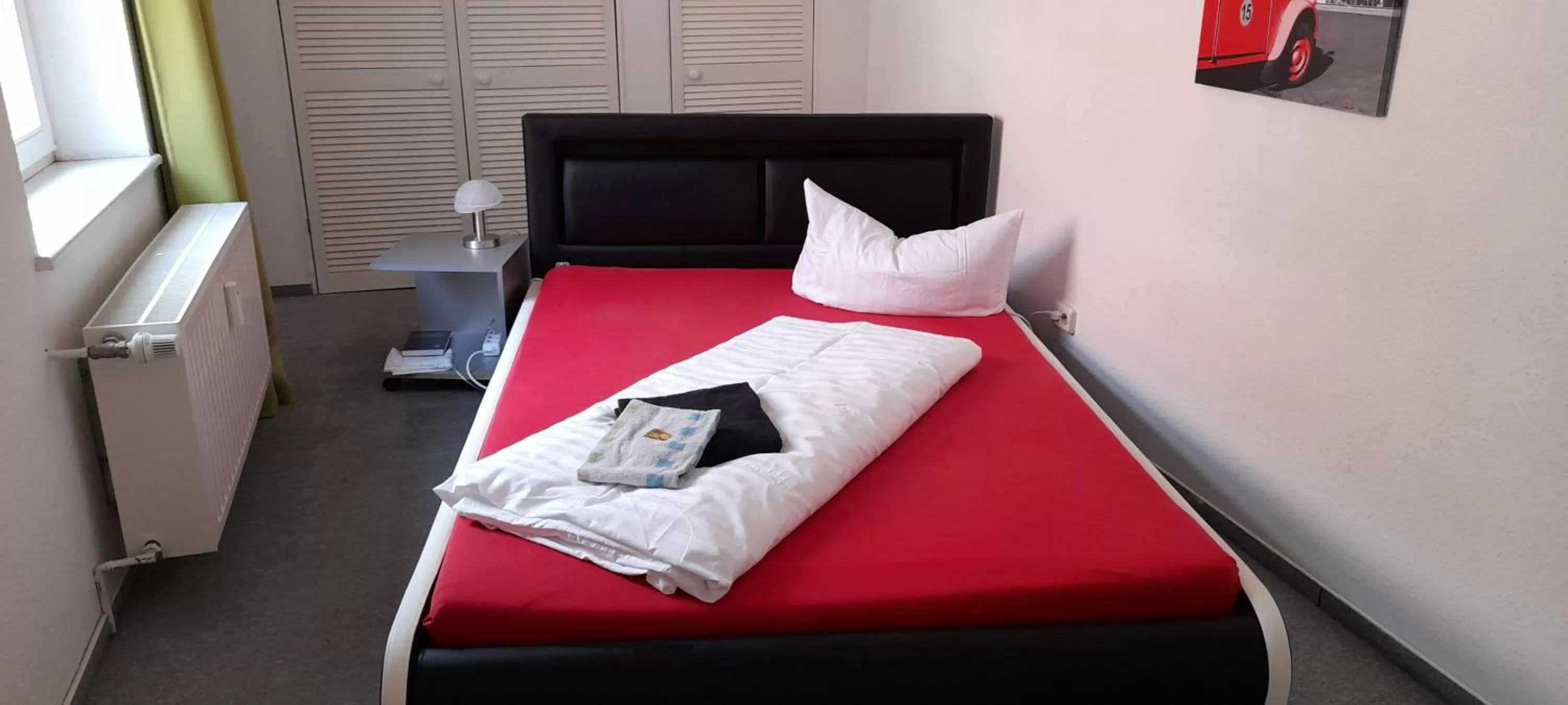 Bed in Apartment-Hotel Schillerplatz