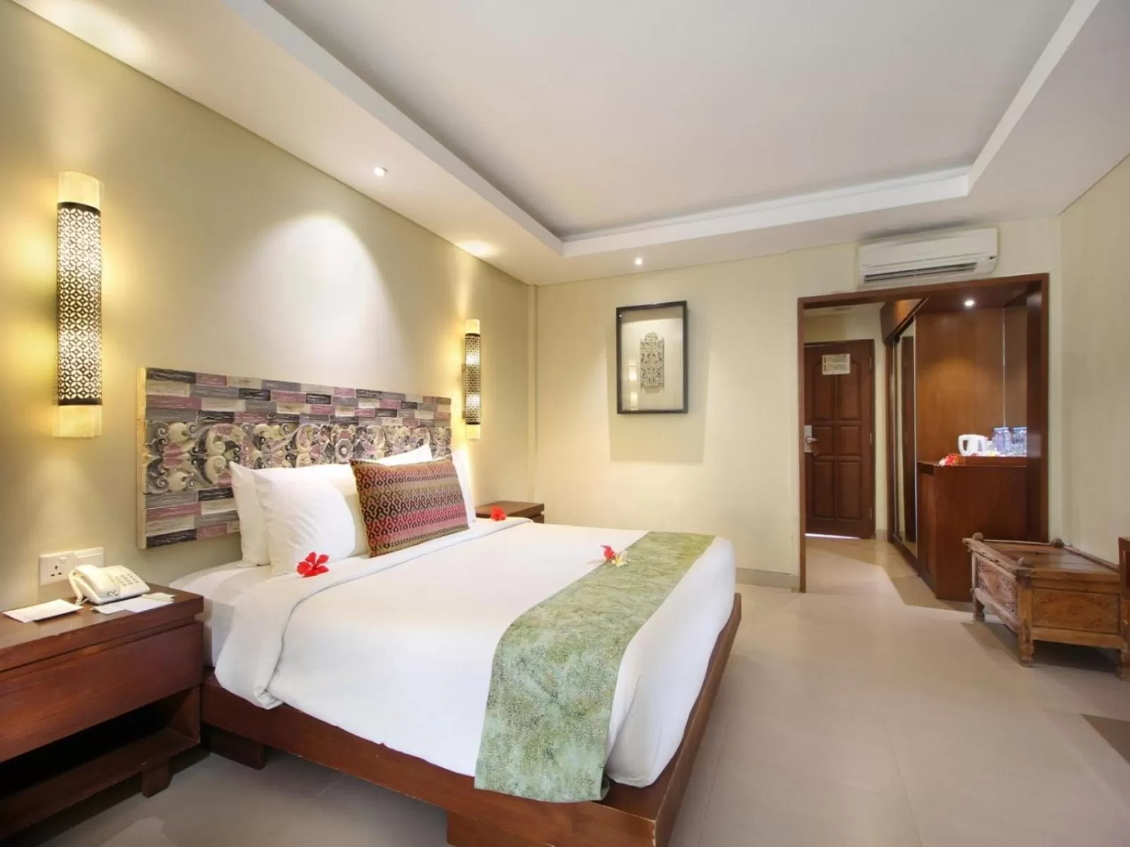 Bedroom, Bed in AlamKulkul Boutique Resort