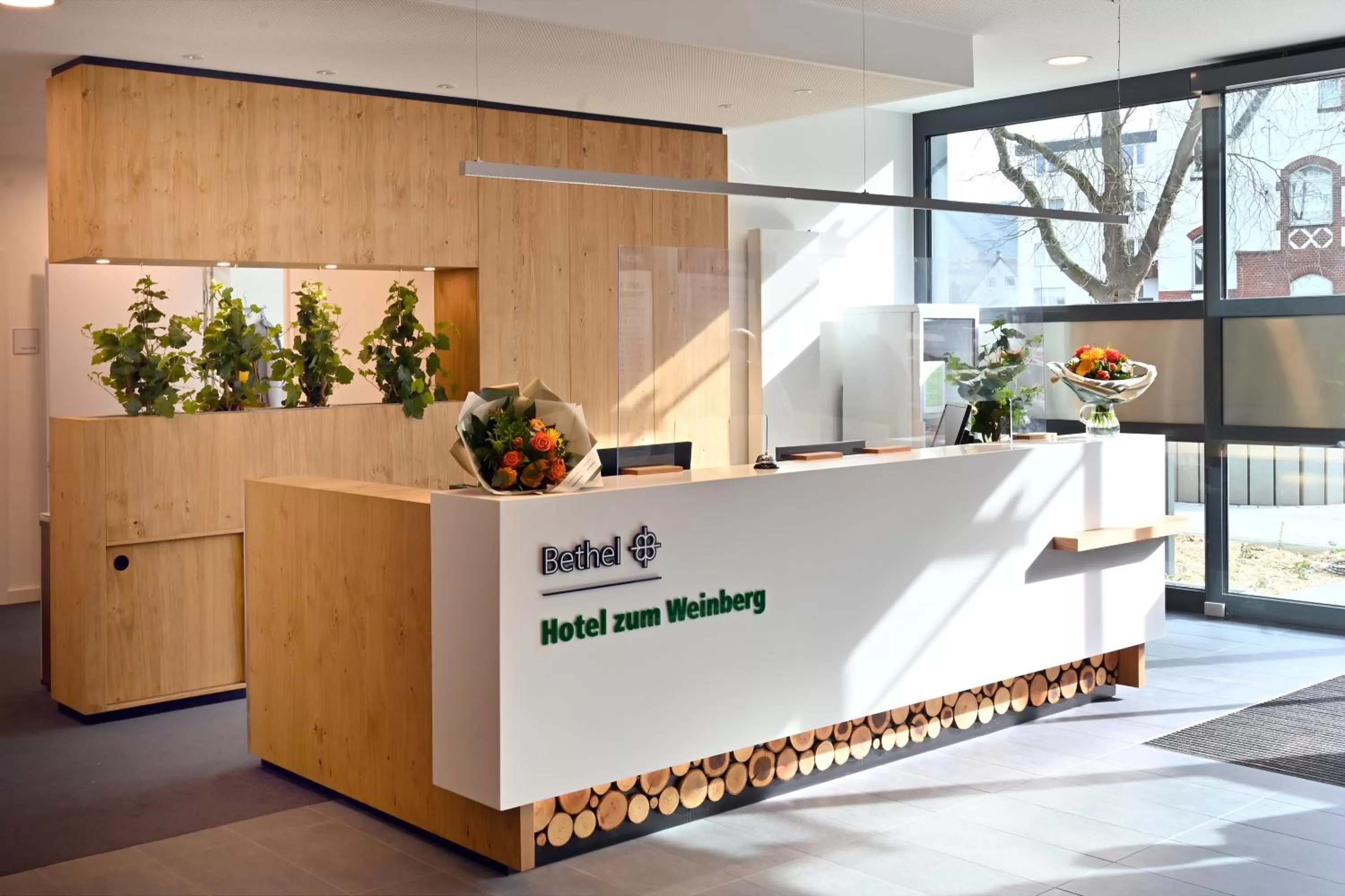 Lobby or reception in Bethel Hotel zum Weinberg