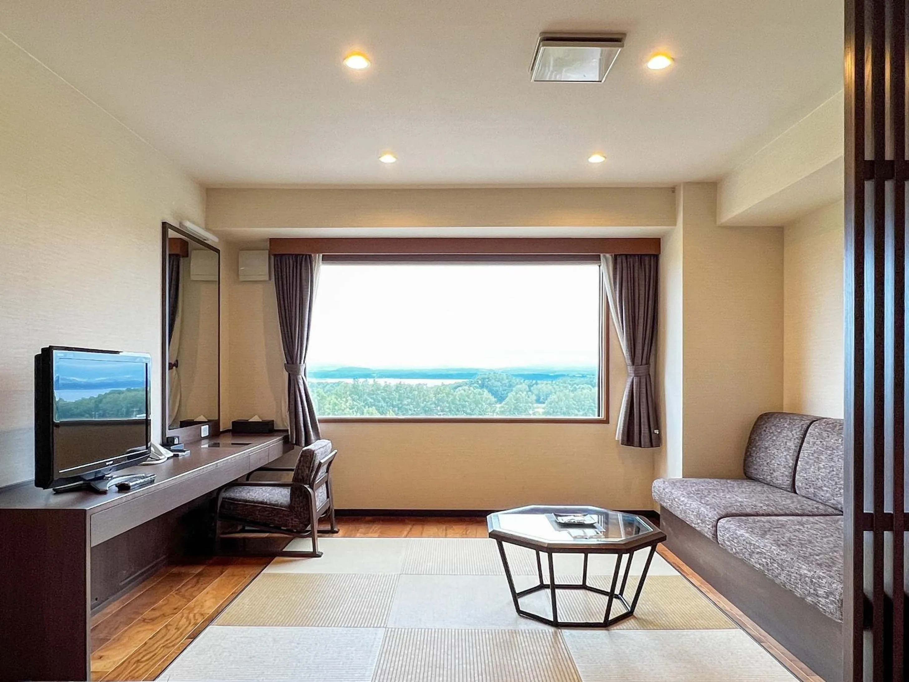 View (from property/room) in Hokuten no Oka Abashiriko Tsuruga Resort