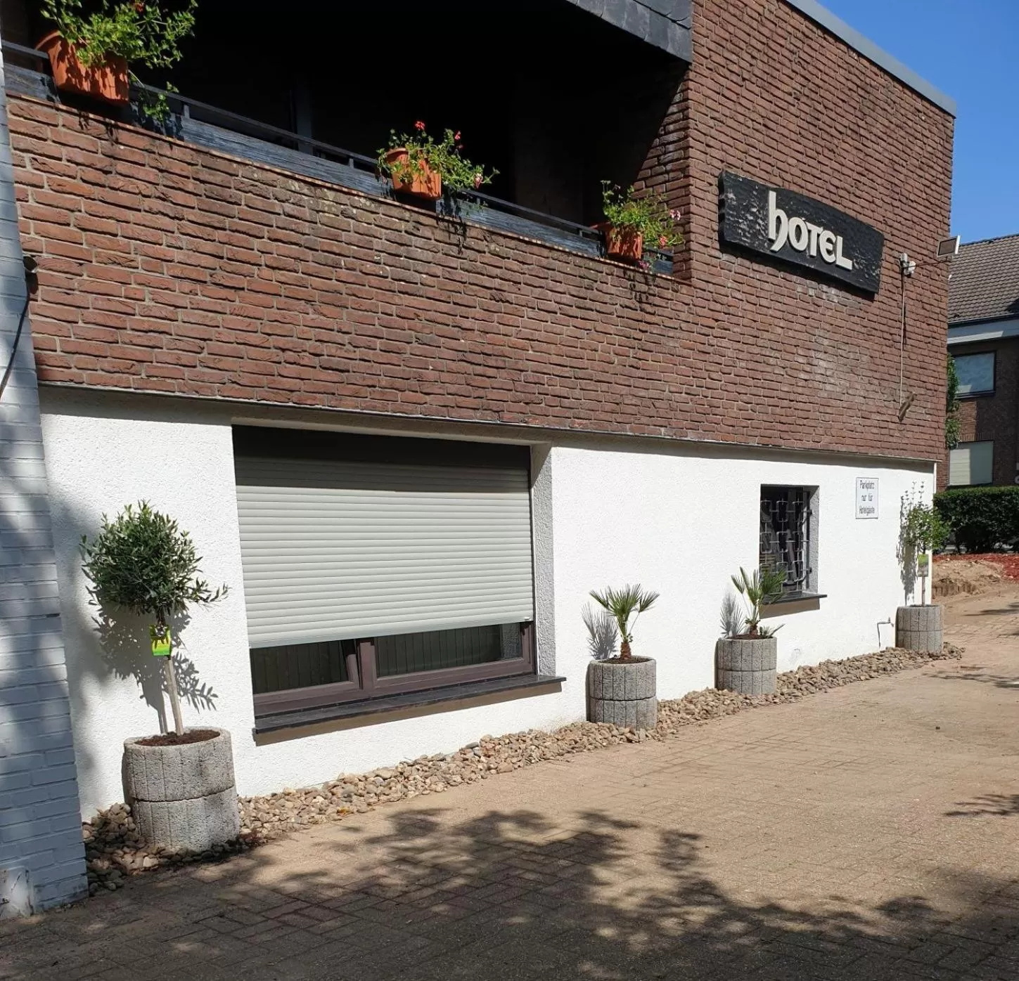 Property building in Am Hallenbad Hotel garni