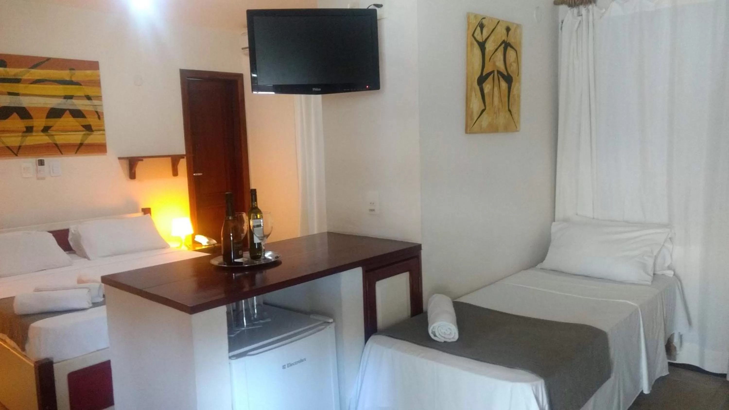 TV/Entertainment Center in Hotel Pousada Salvador Paradise