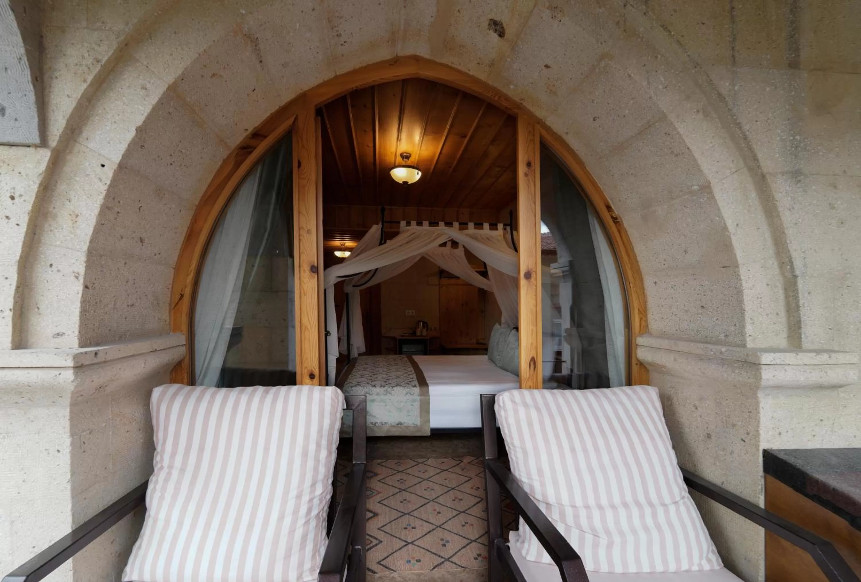 Bed in Cratus Stone Palace