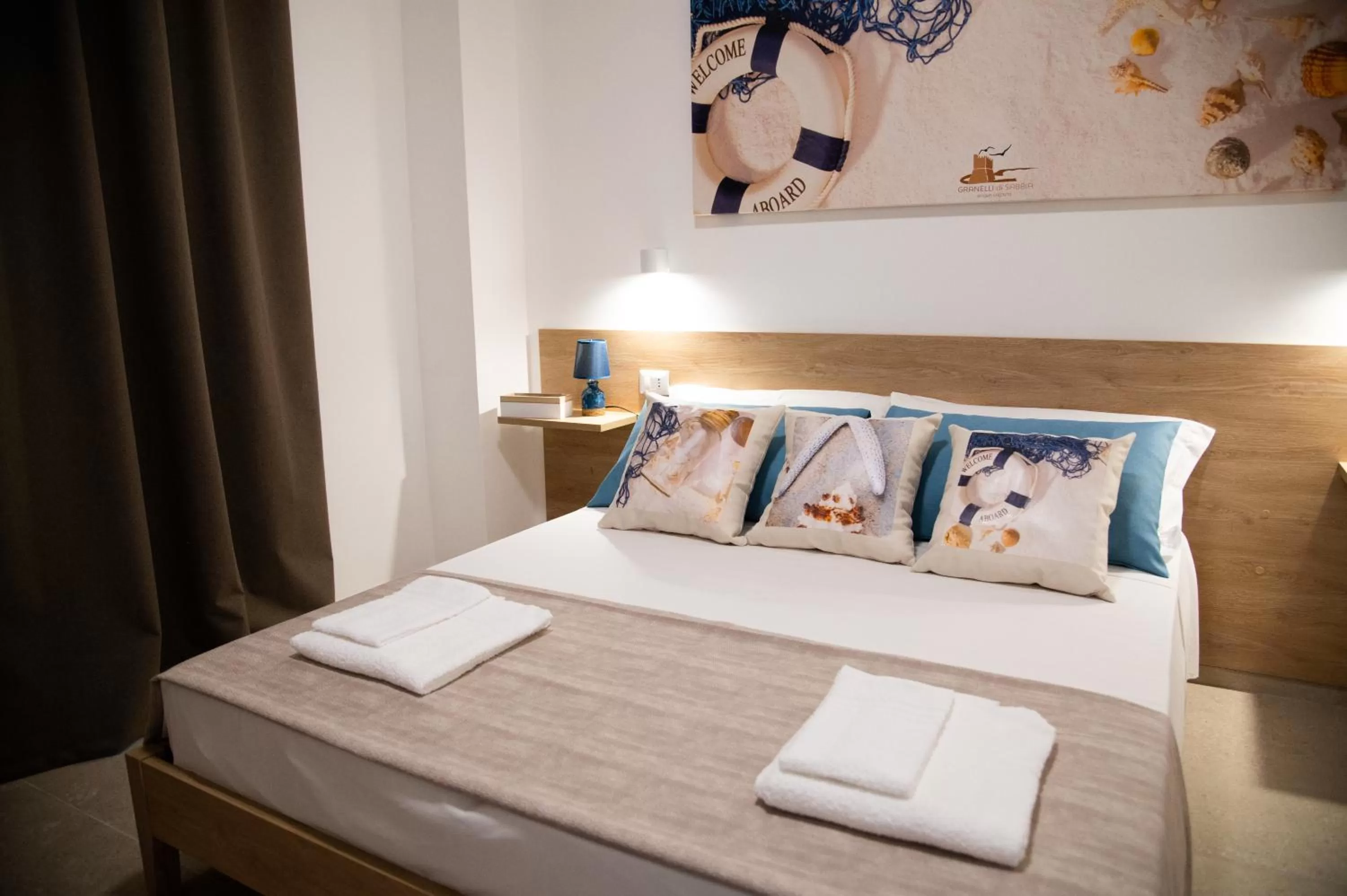 Bed in Granelli di sabbia