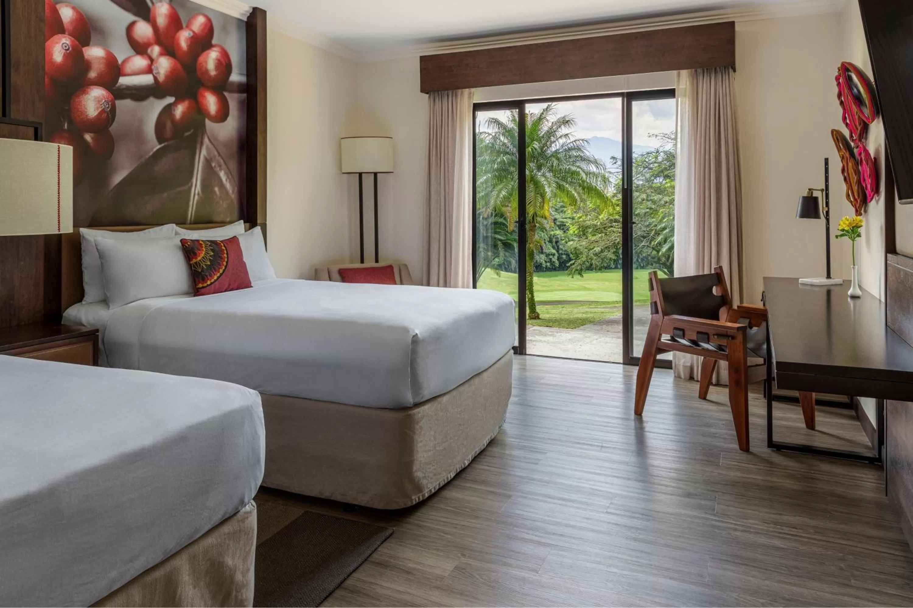 Photo of the whole room, Bed in Costa Rica Marriott Hotel Hacienda Belen