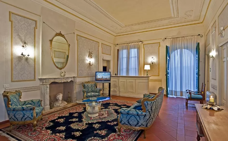 Lobby or reception in Hotel Villa Cheli