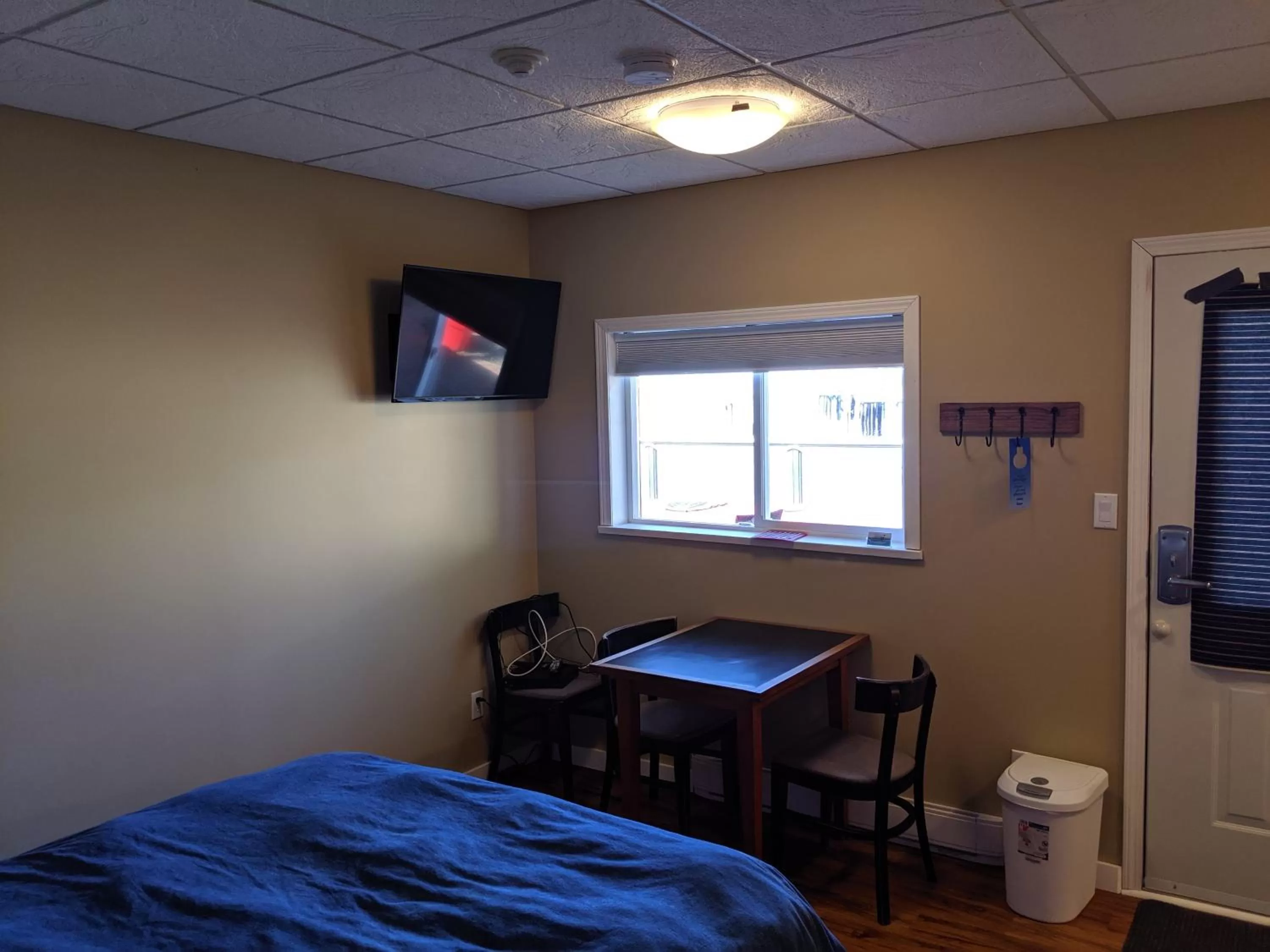 Bed in Nimpkish Hotel