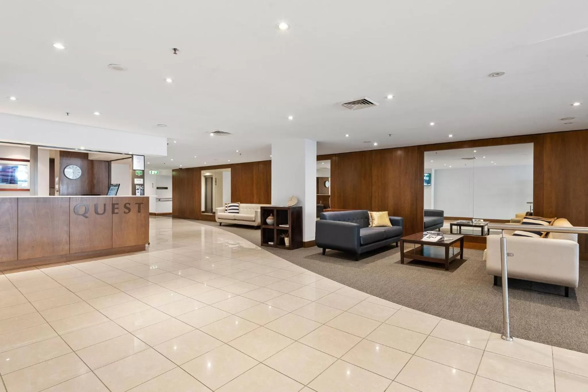 Lobby or reception in Quest Cronulla Beach