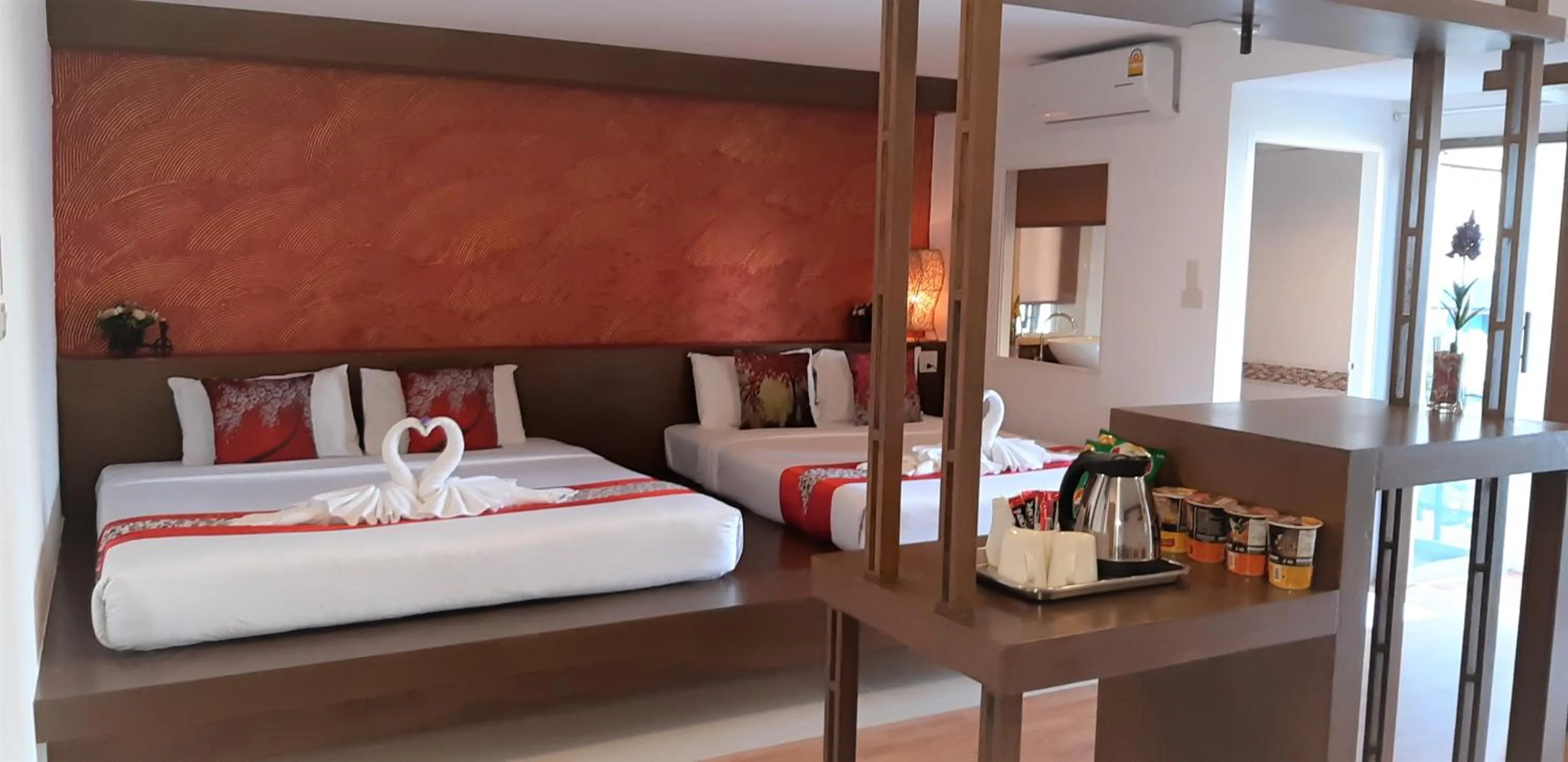 Bed in La Moon At Phuket - SHA Extra Plus