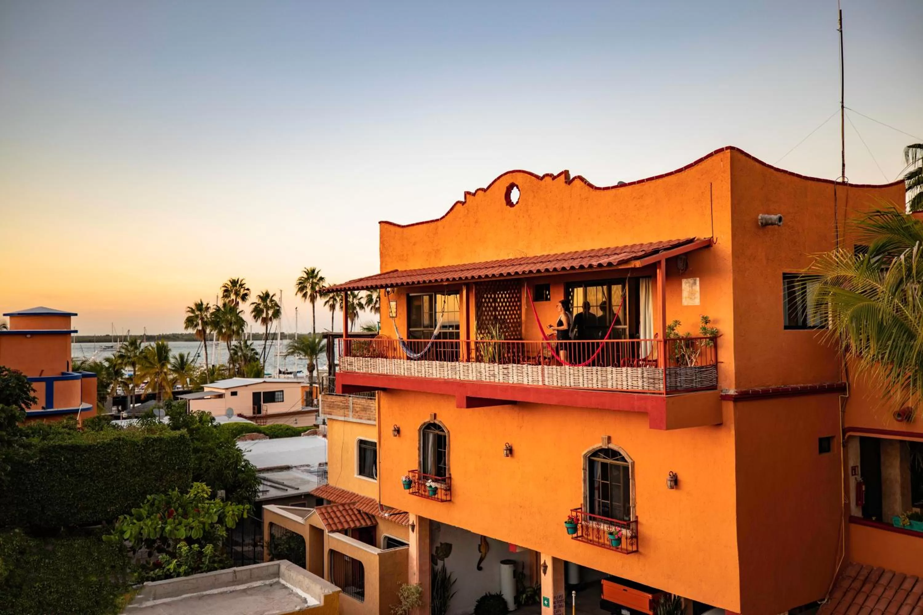 Property building in Hotel Posada Luna Sol