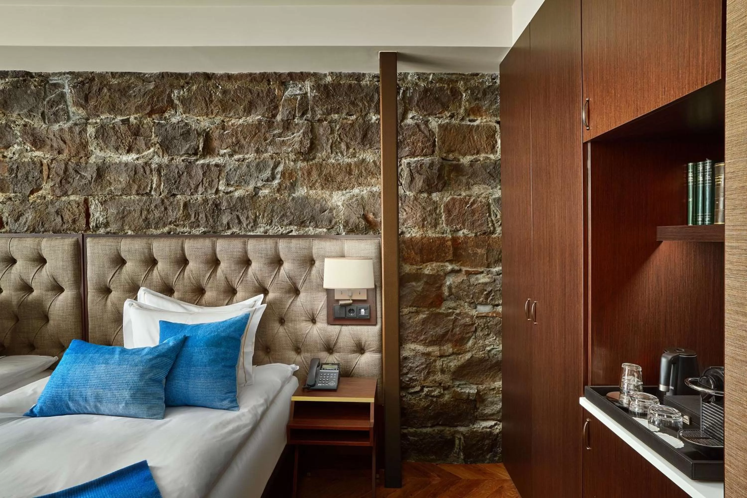 Bedroom, Bed in Reykjavik Konsulat Hotel, Curio Collection By Hilton