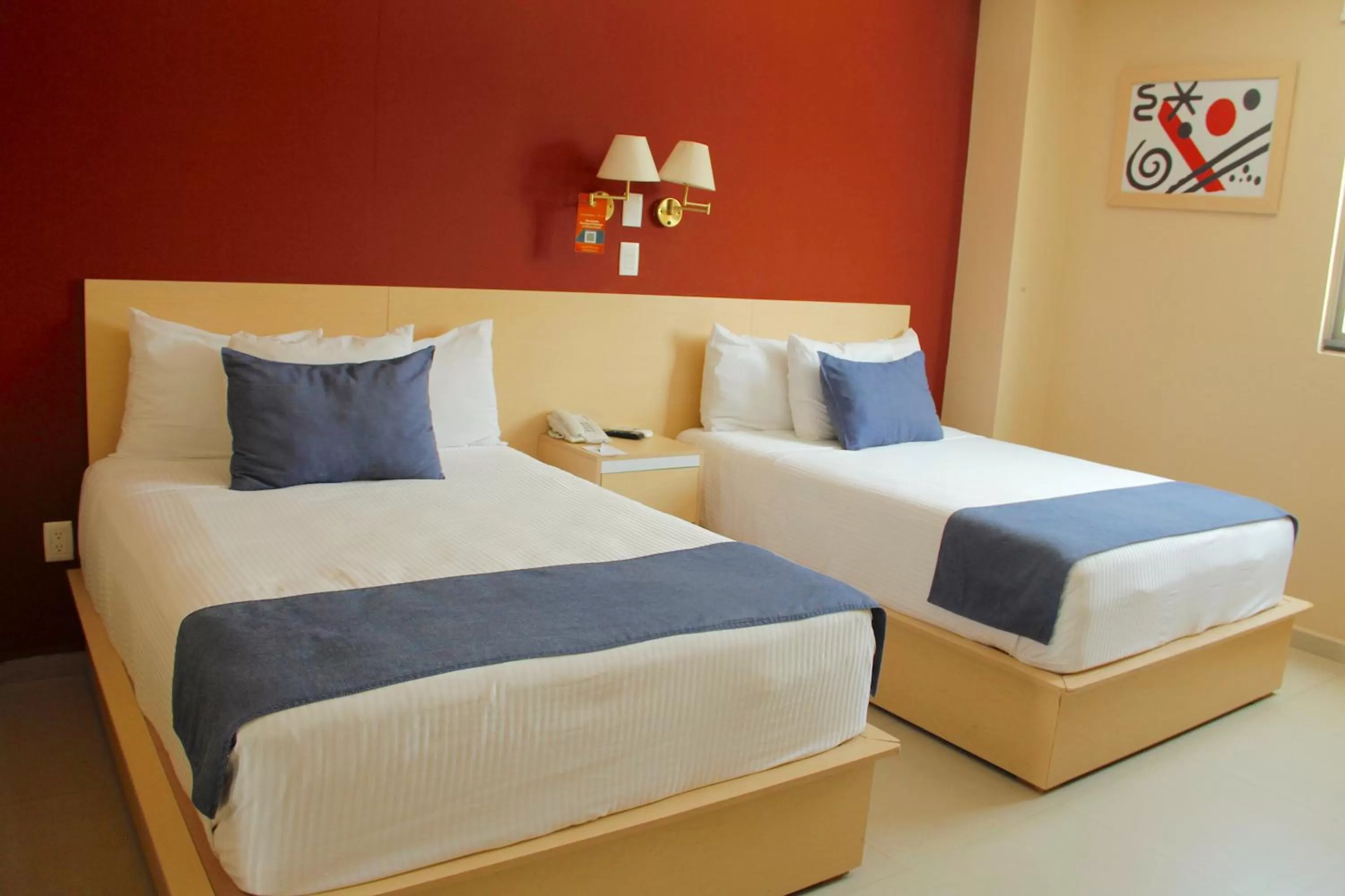 Standard Double Room with Two Double Beds in Sleep Inn Tuxtla
