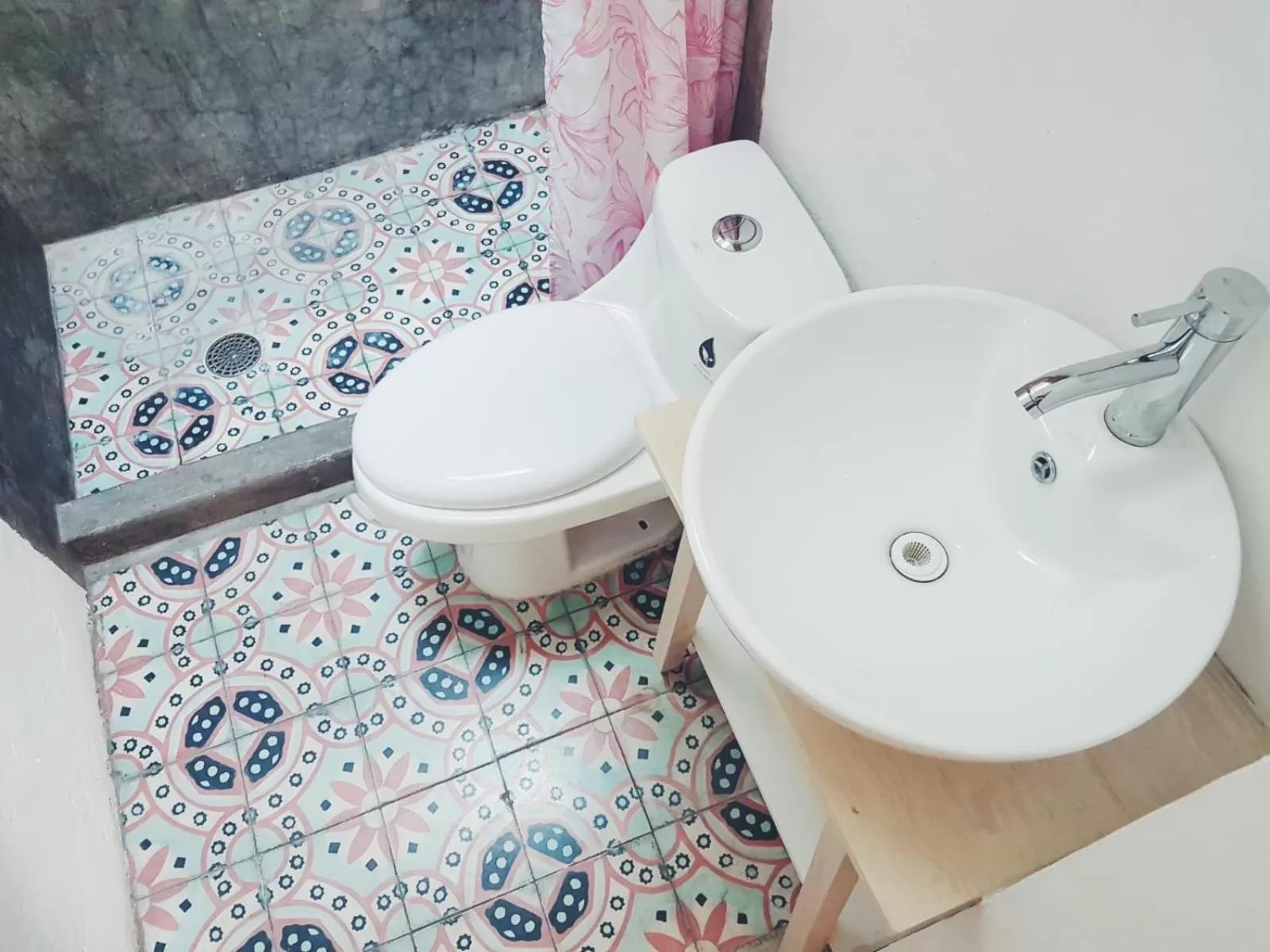 Bathroom in Hostal Hoja Santa