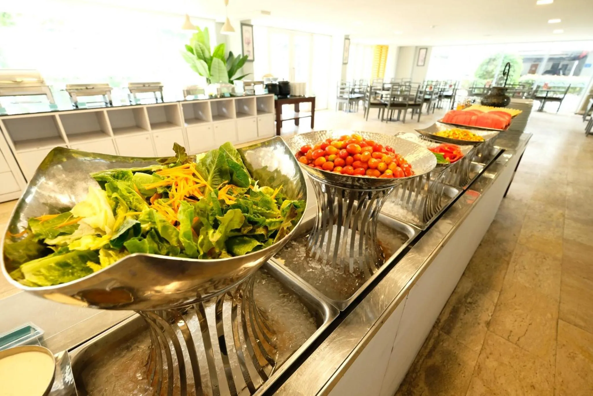 Buffet breakfast in D@Sea Hotel