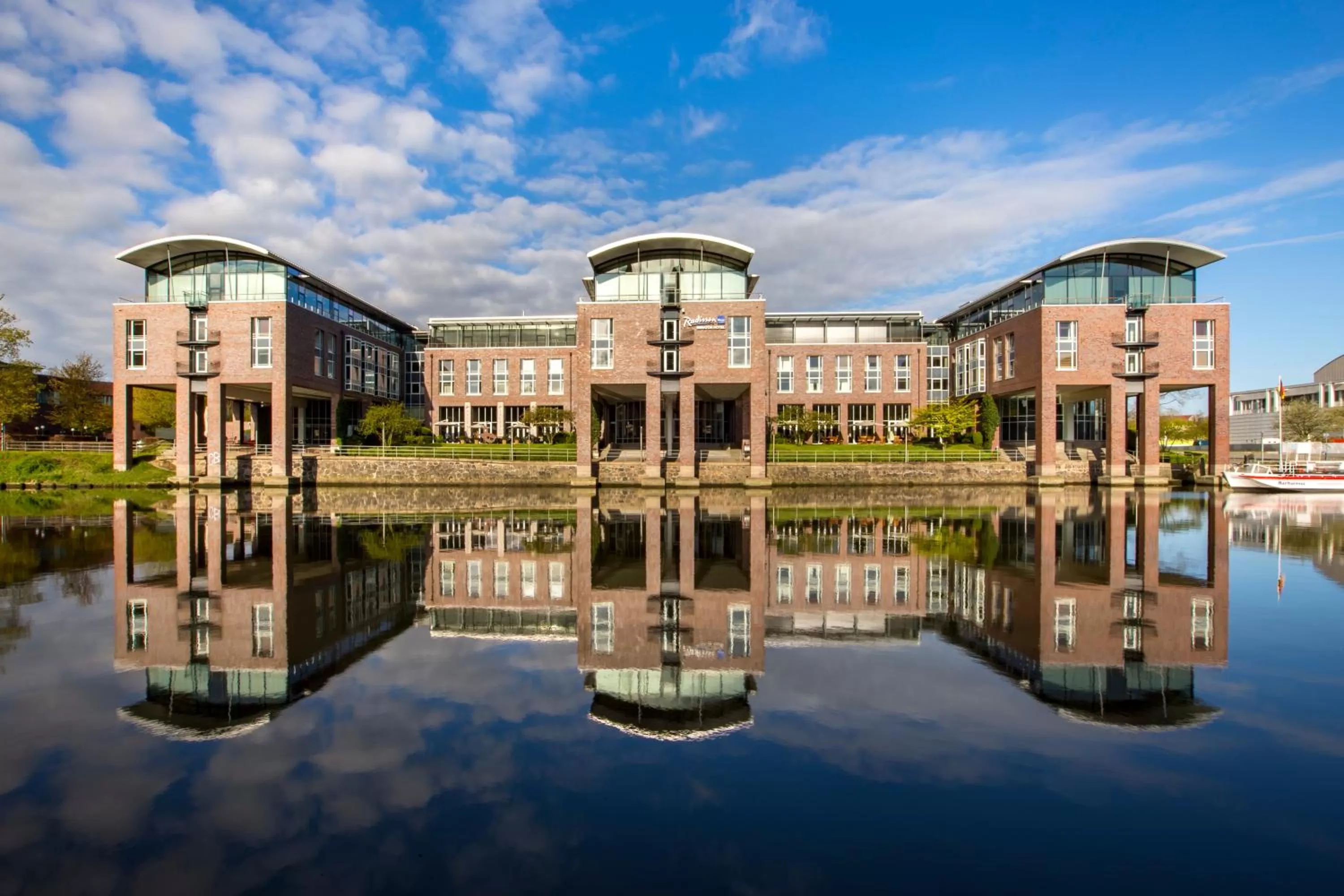 Property building in Radisson Blu Senator Hotel, Lübeck
