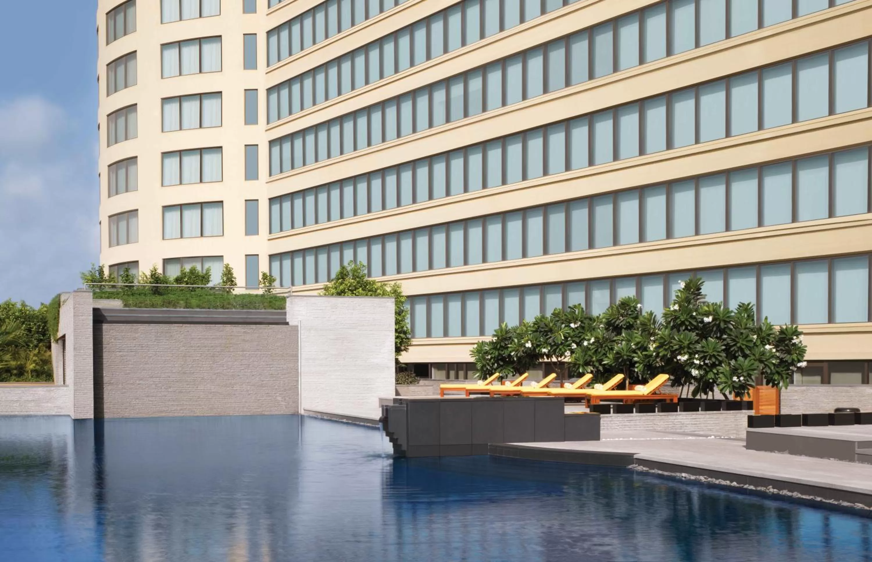 Swimming pool in Trident Bandra Kurla