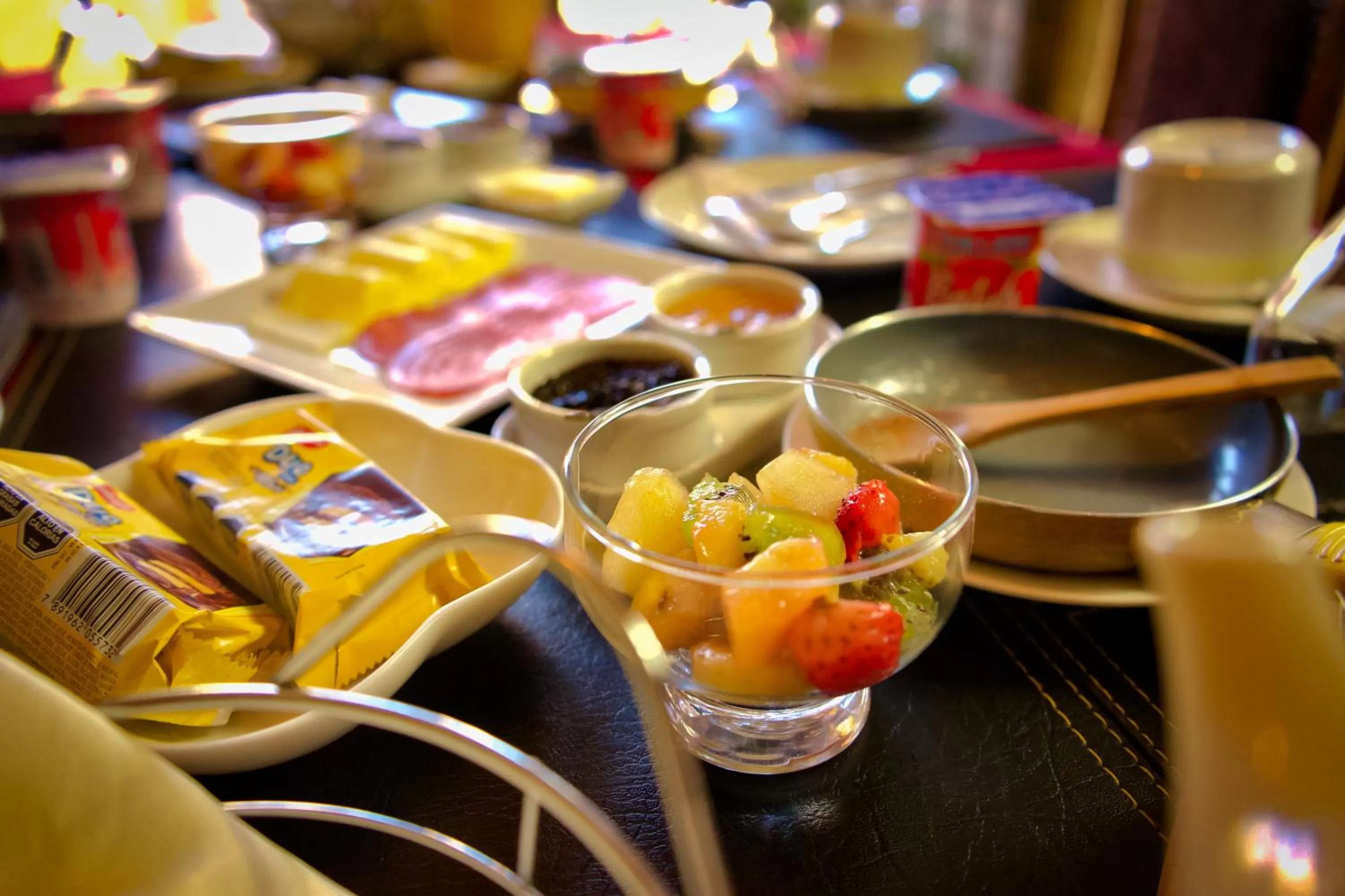 Continental breakfast in Casa Roble Añejo Bed & Breakfast