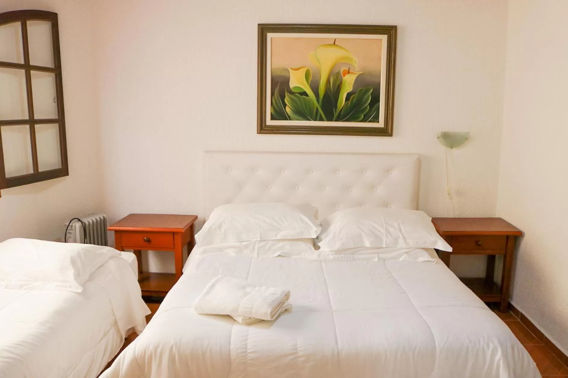 Bed in Pousada da Lua