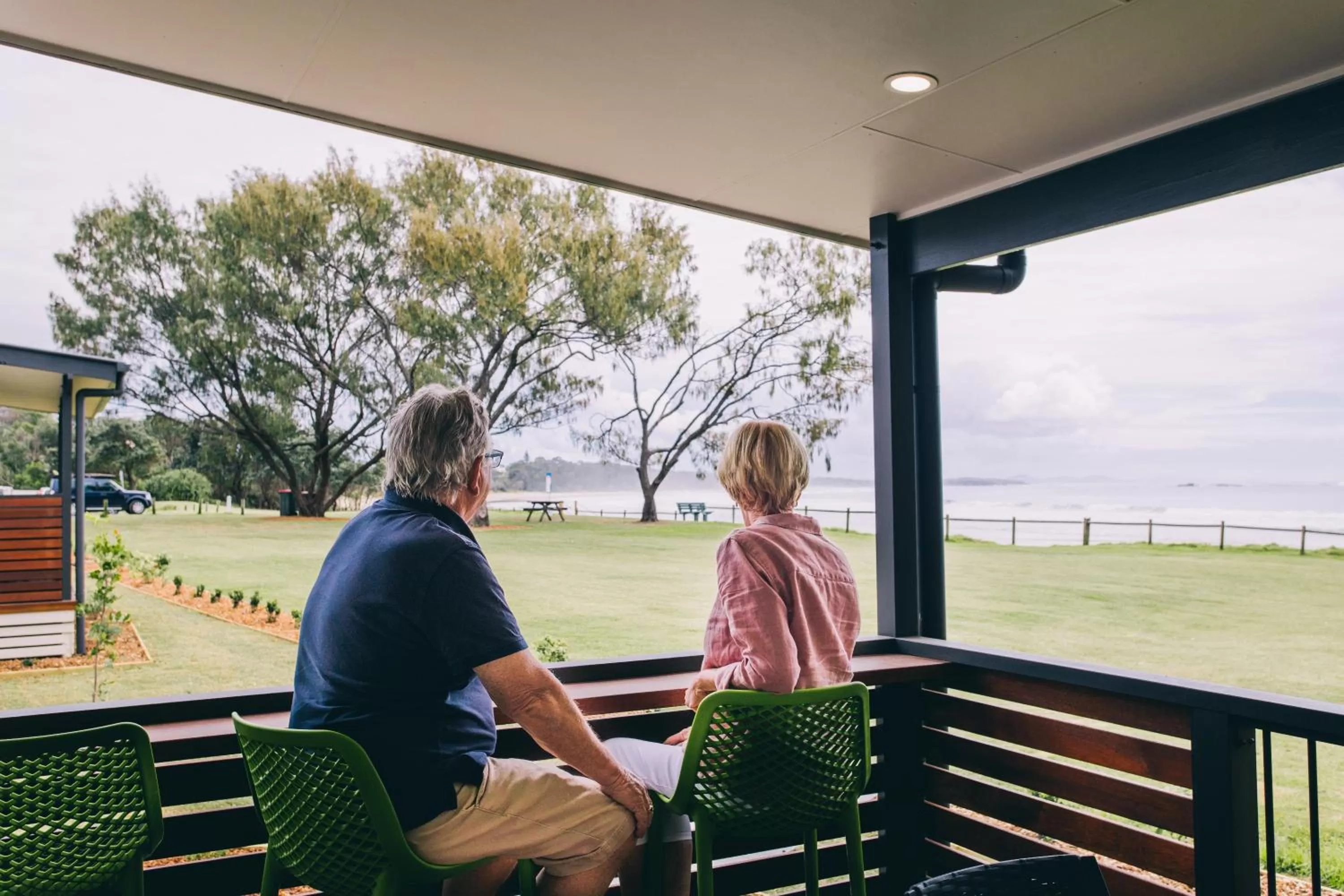 Balcony/Terrace in Woolgoolga Beach Holiday Park