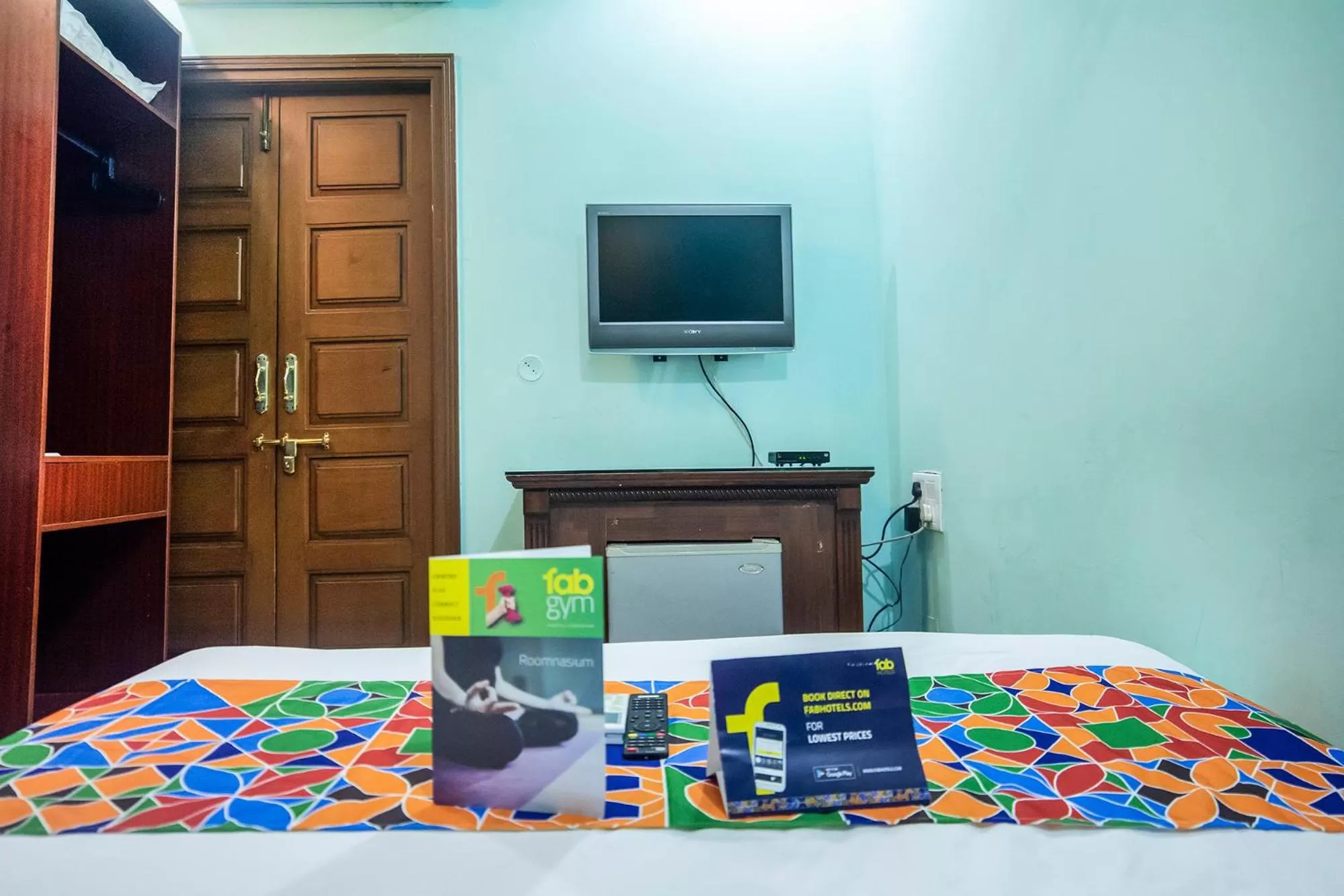 TV and multimedia in Fabhotel Blossoms Service Apartment - T Nagar