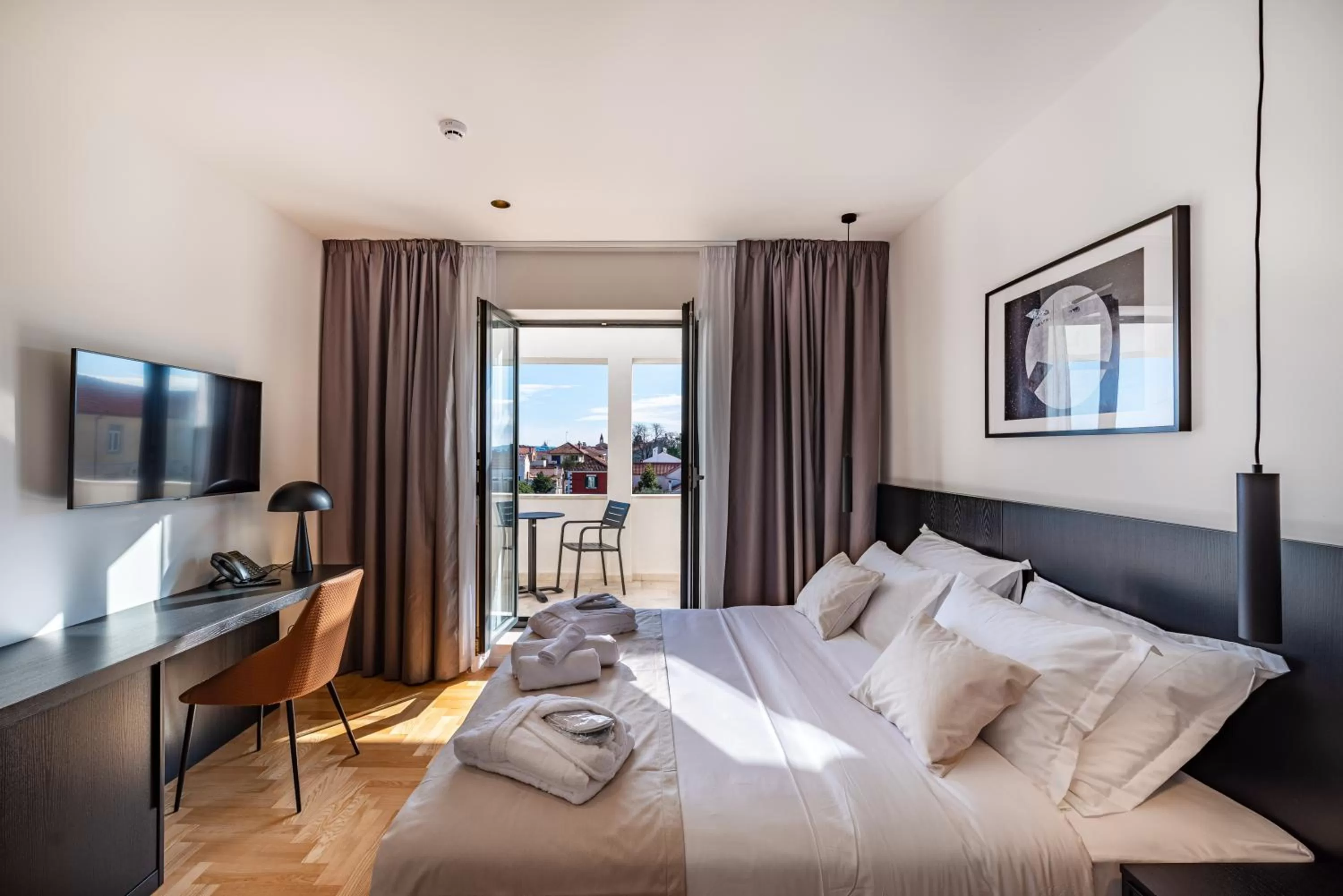 Bed in Miramare Hotel