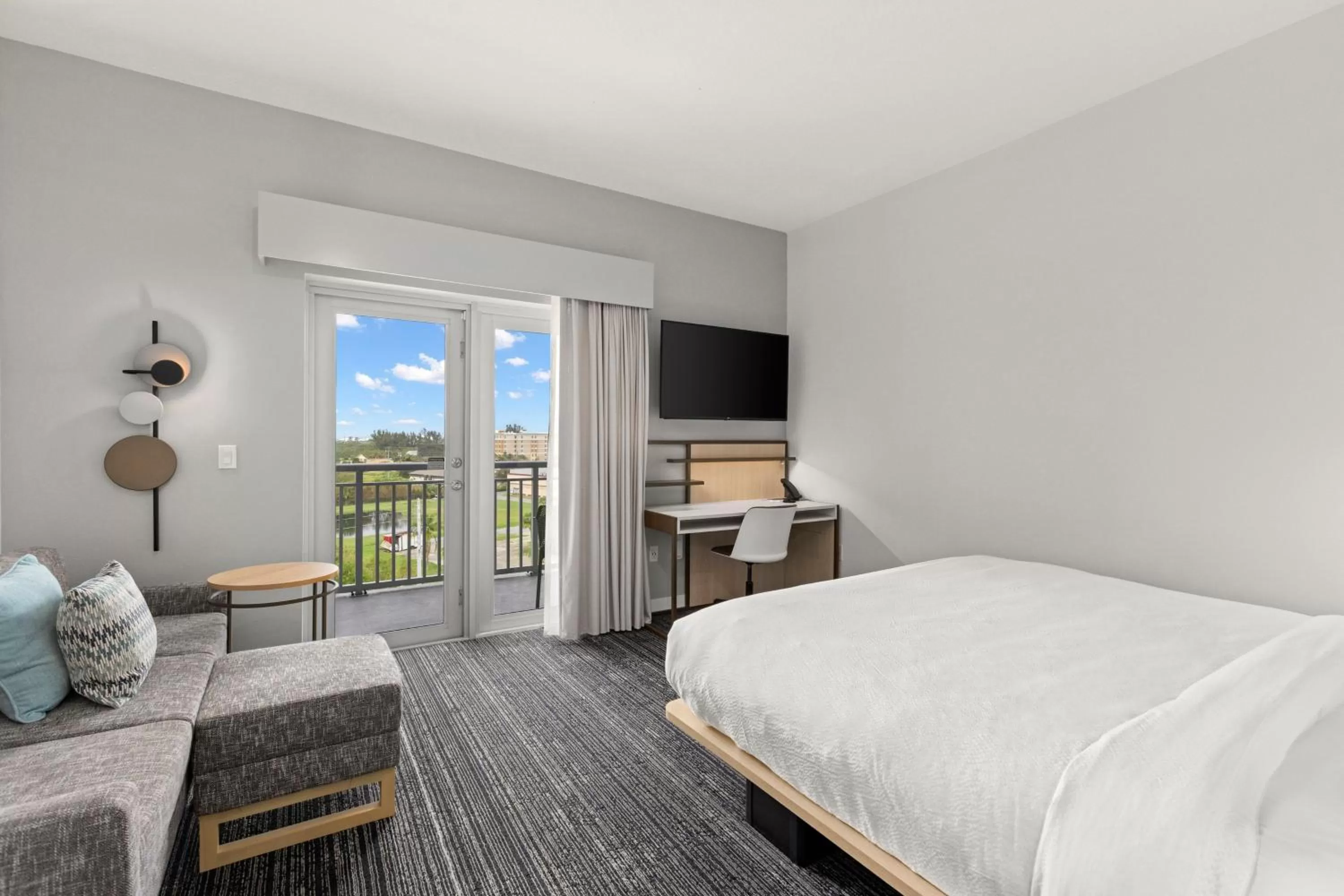 Photo of the whole room, Bed in TownePlace Suites by Marriott Cape Canaveral Cocoa Beach