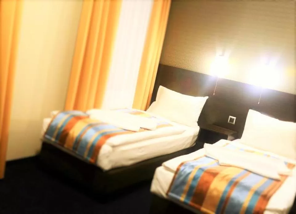 Bed in Hotel Kamienica