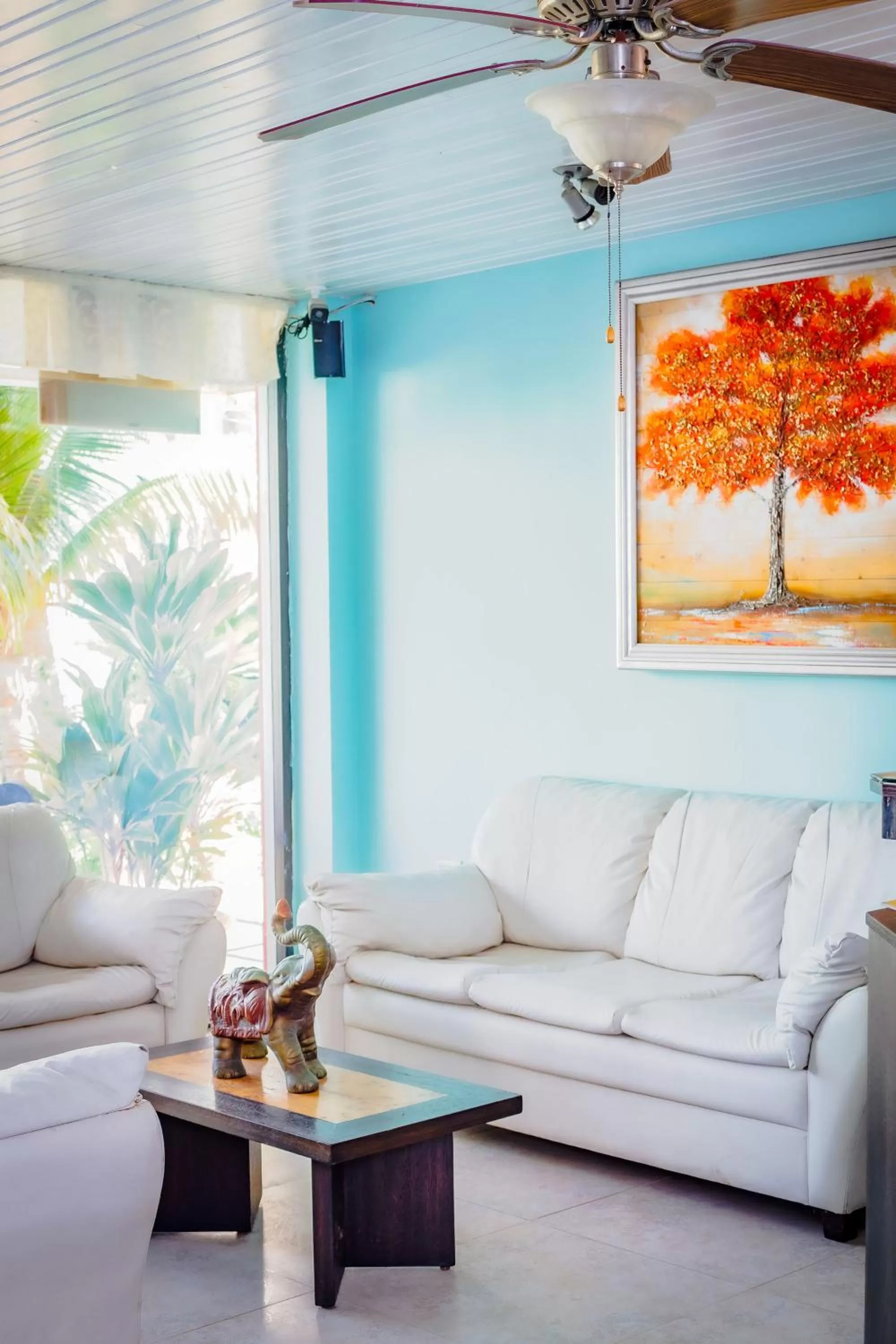 Seating Area in Hostal Antares