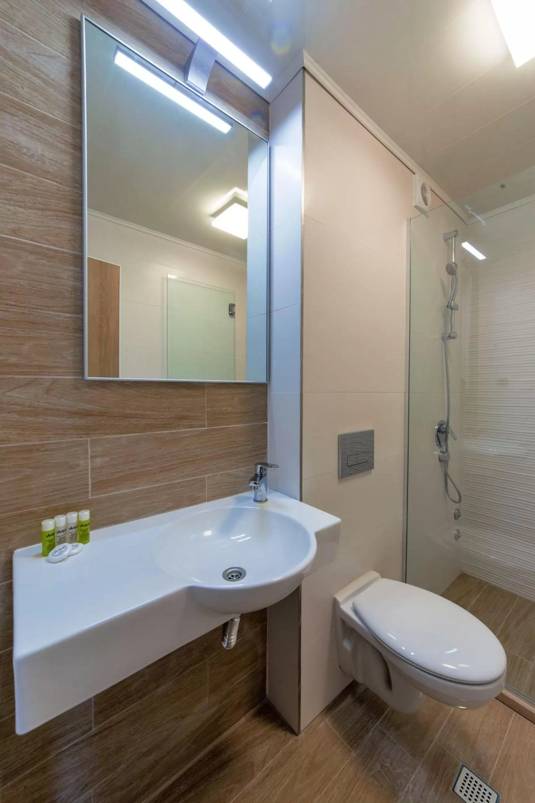 Shower in Hotel Verticalplus