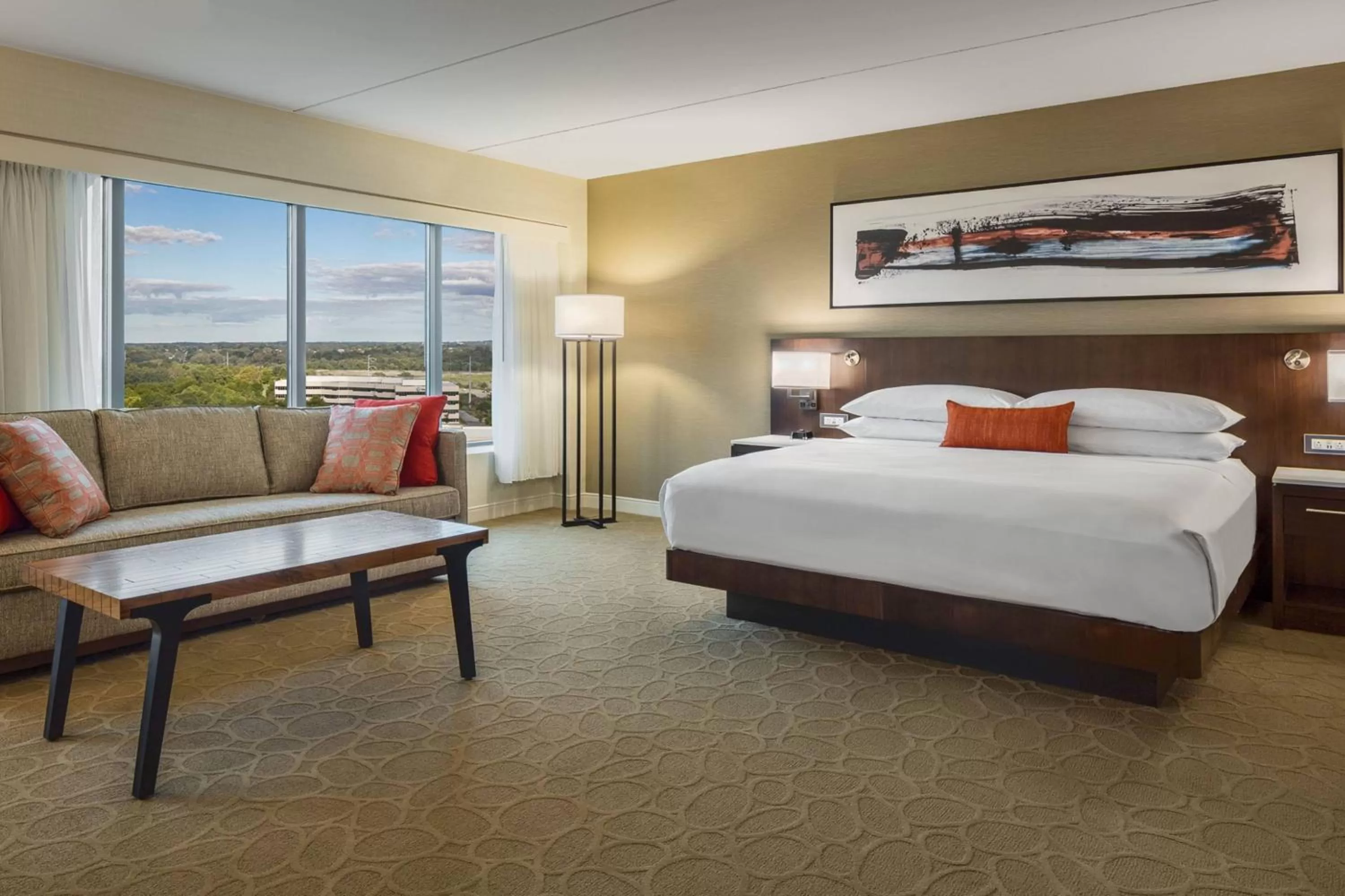 Photo of the whole room, Bed in Delta Hotels by Marriott Philadelphia Airport