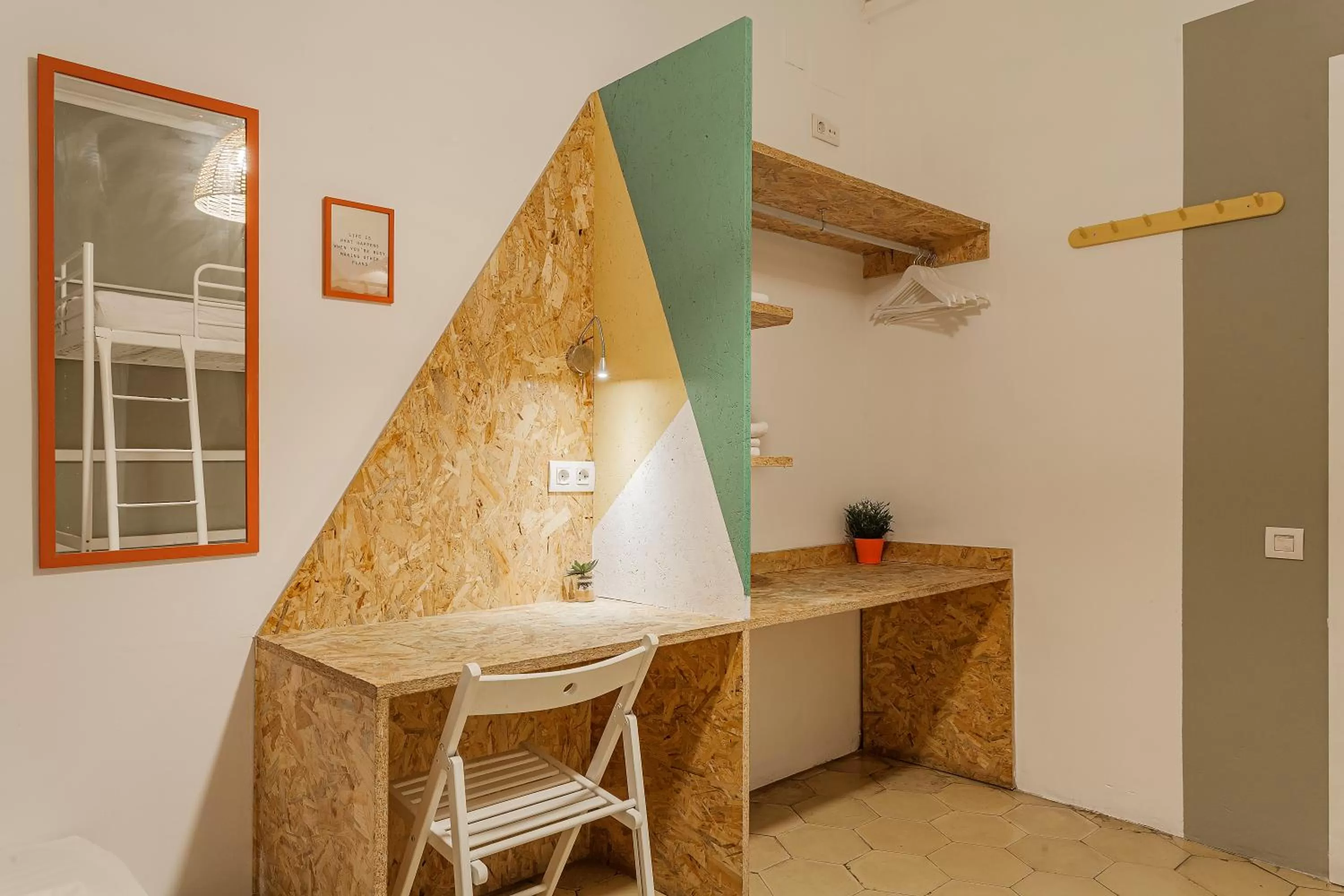 Bedroom in Bird House