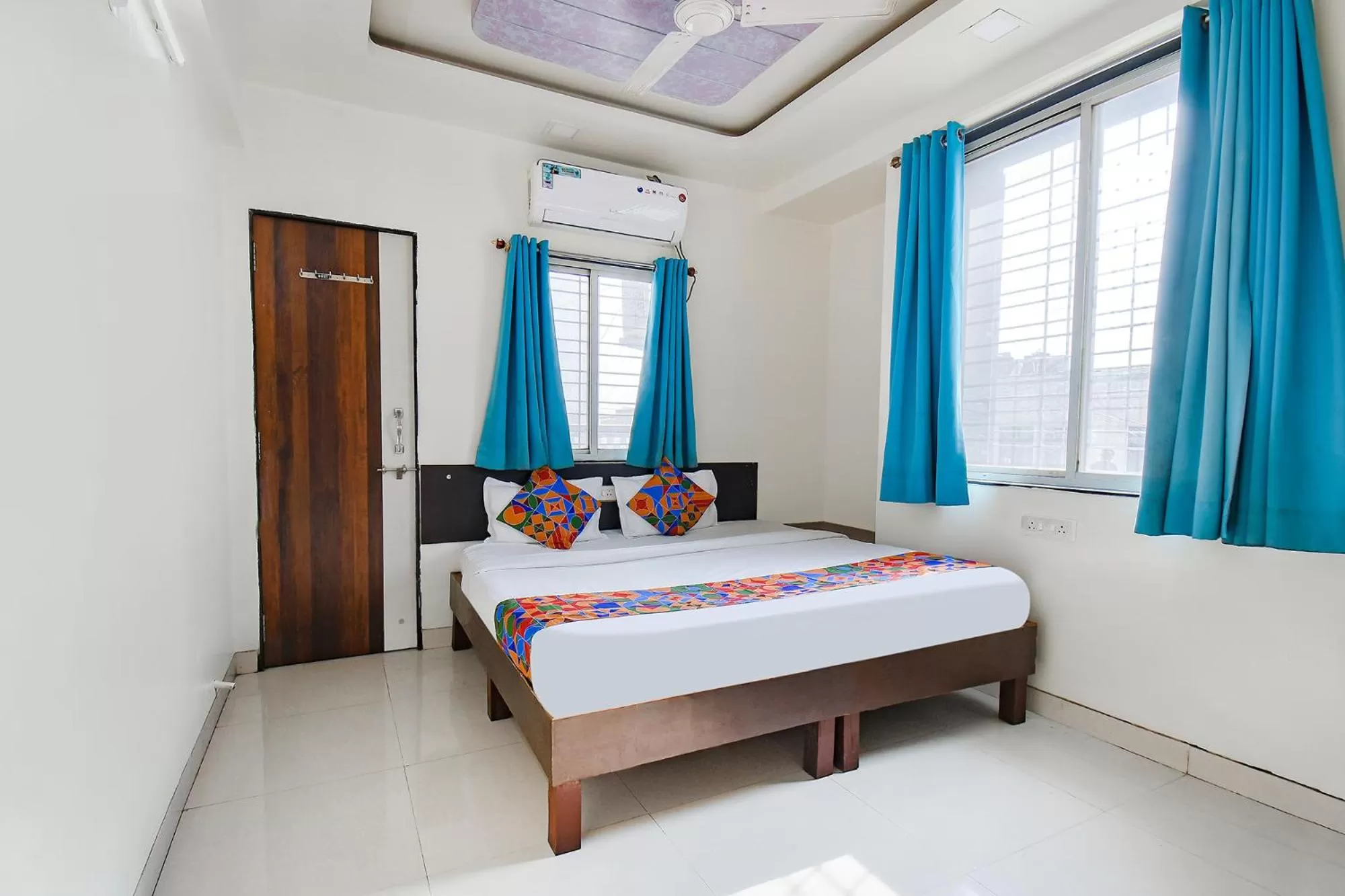 Bed in FabExpress Galaxy Apartments - Lohegaon chowk