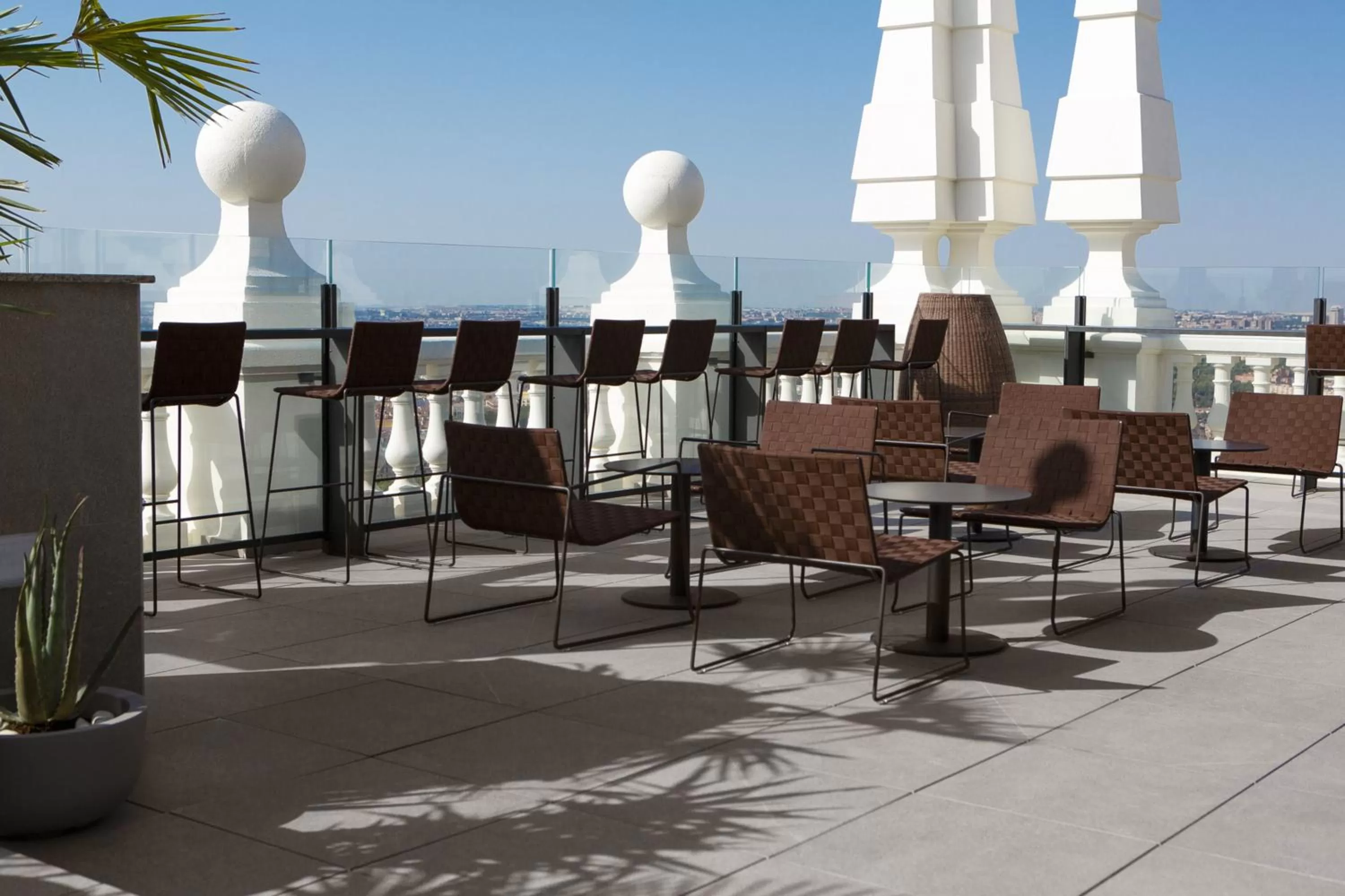 Balcony/Terrace in Riu Plaza España