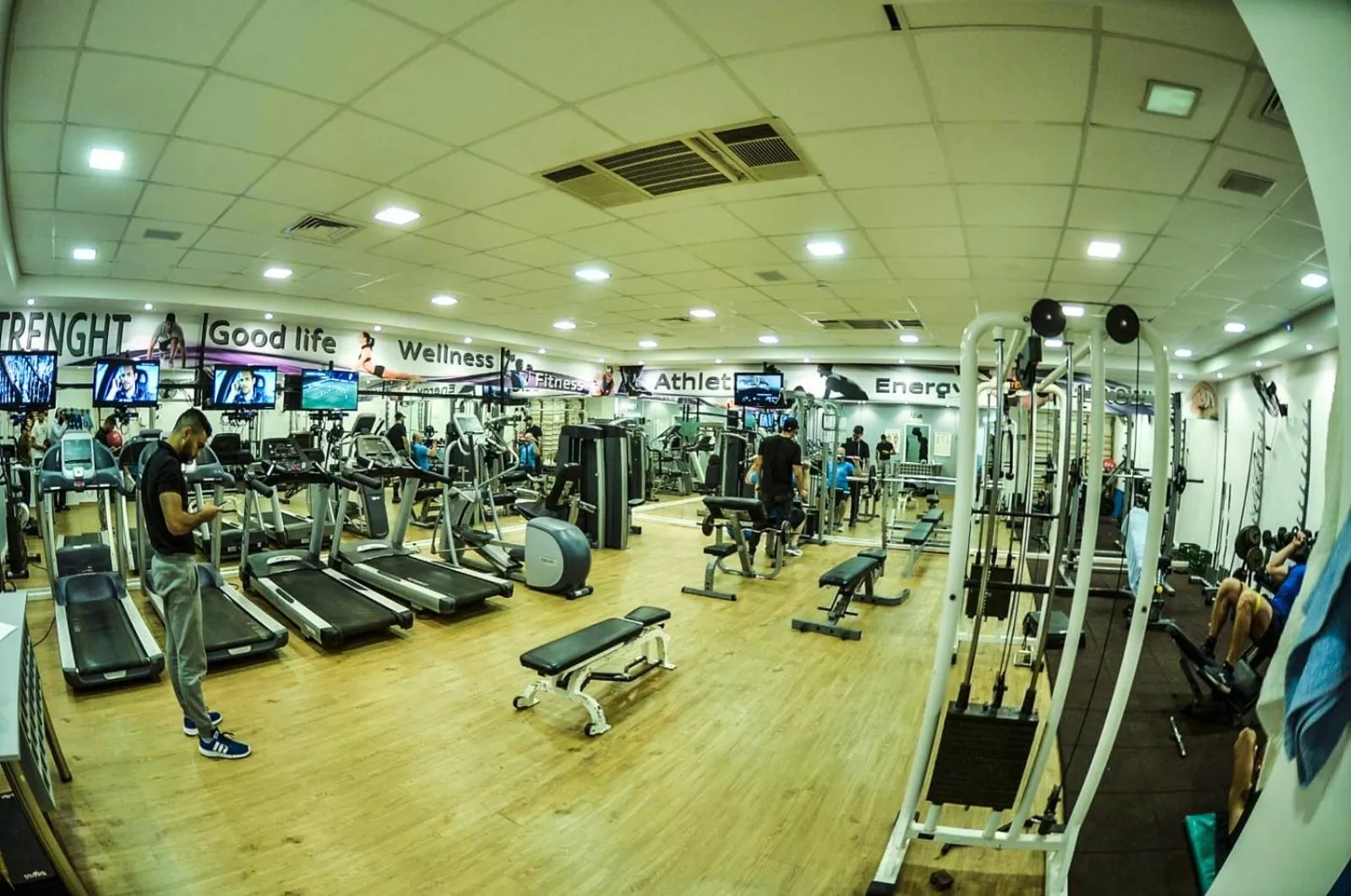 Fitness Center/Facilities in Suite Marina Caesarea