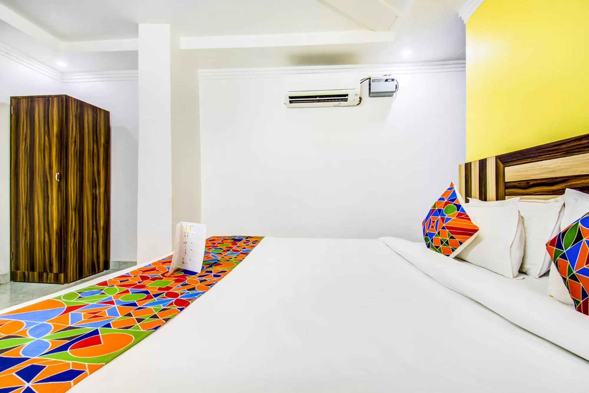 Bedroom, Bed in FabHotel Grand Sheela