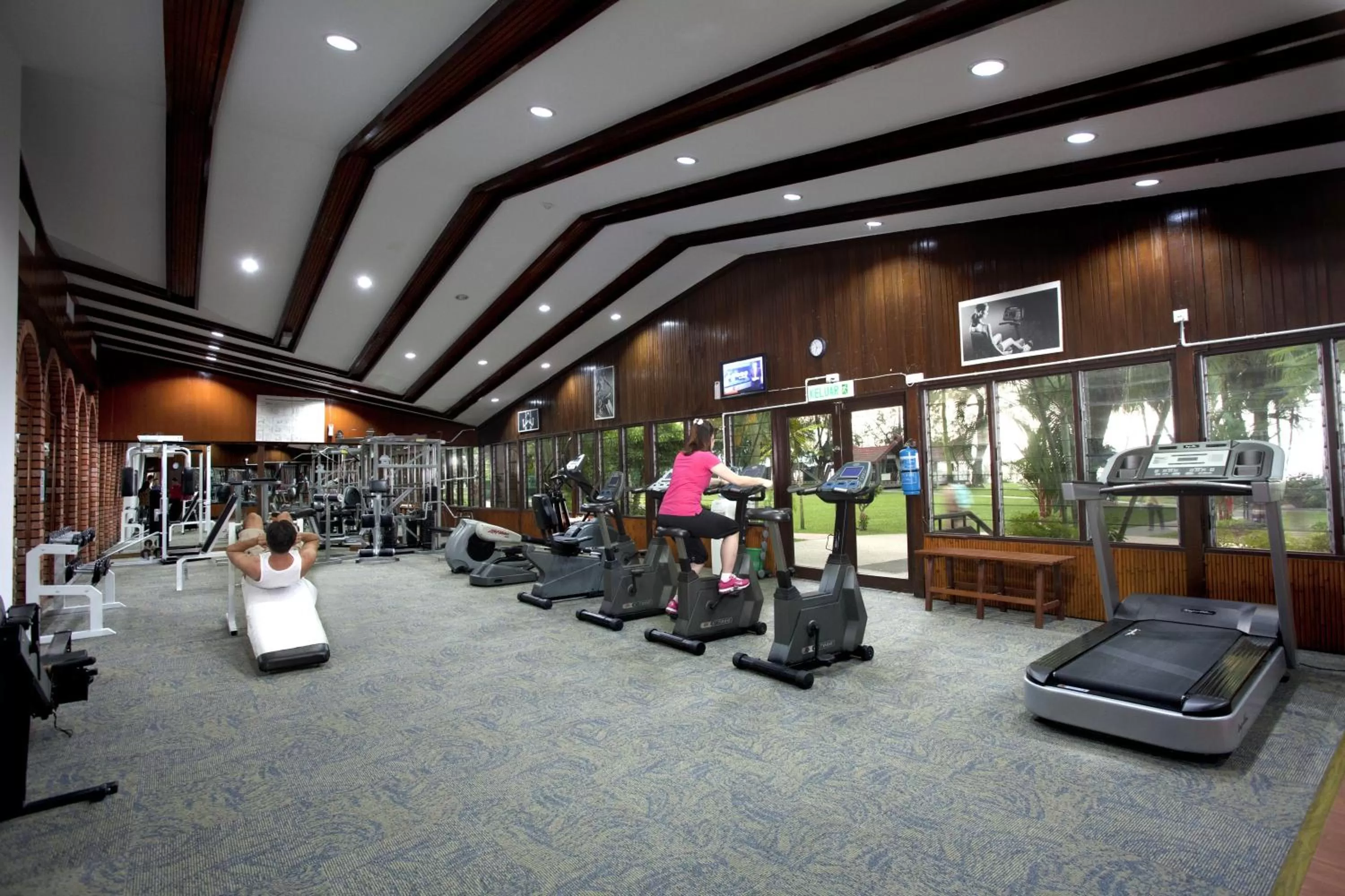 Fitness centre/facilities in The Bayview Beach Resort