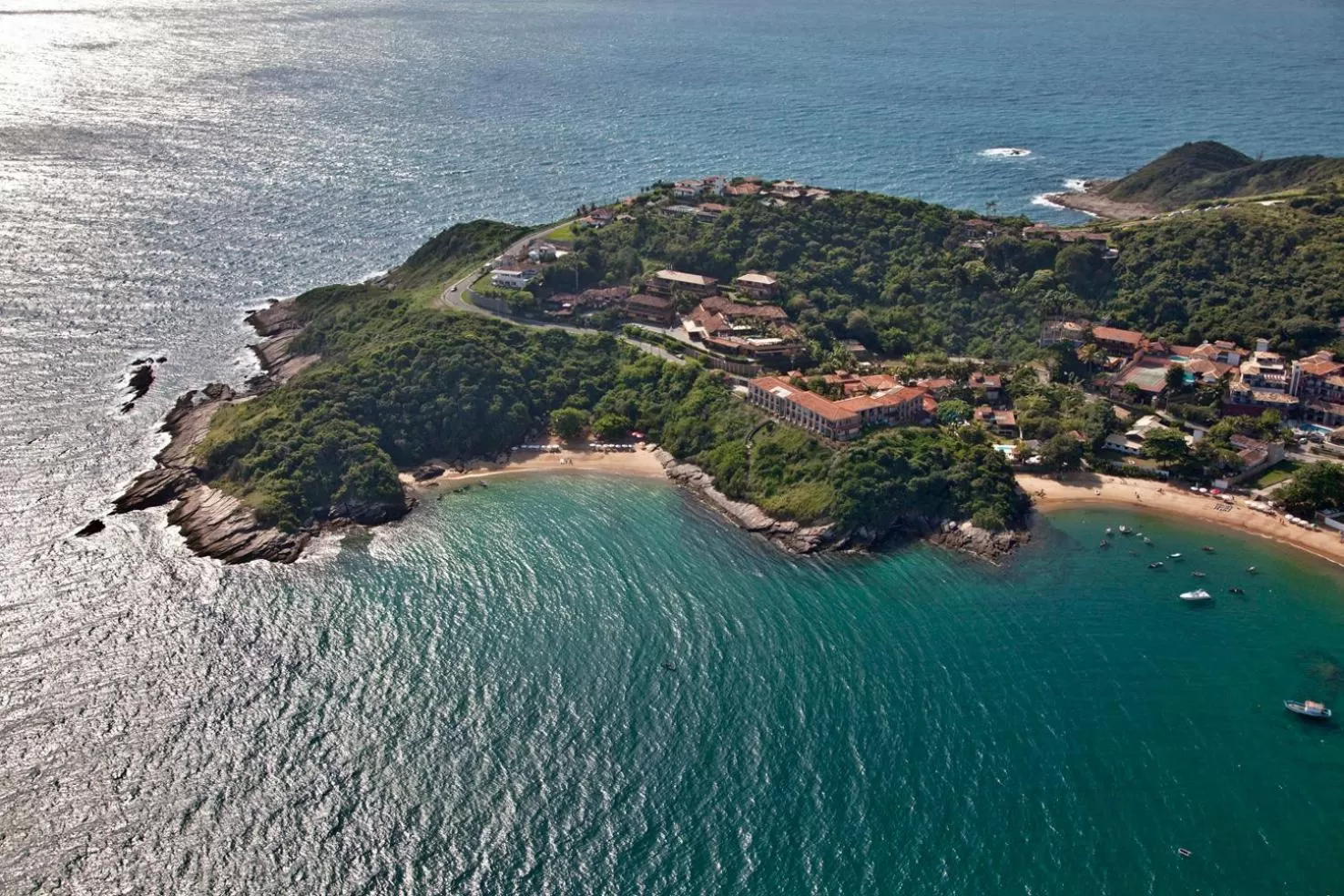 Bird's eye view in Colonna Park Hotel