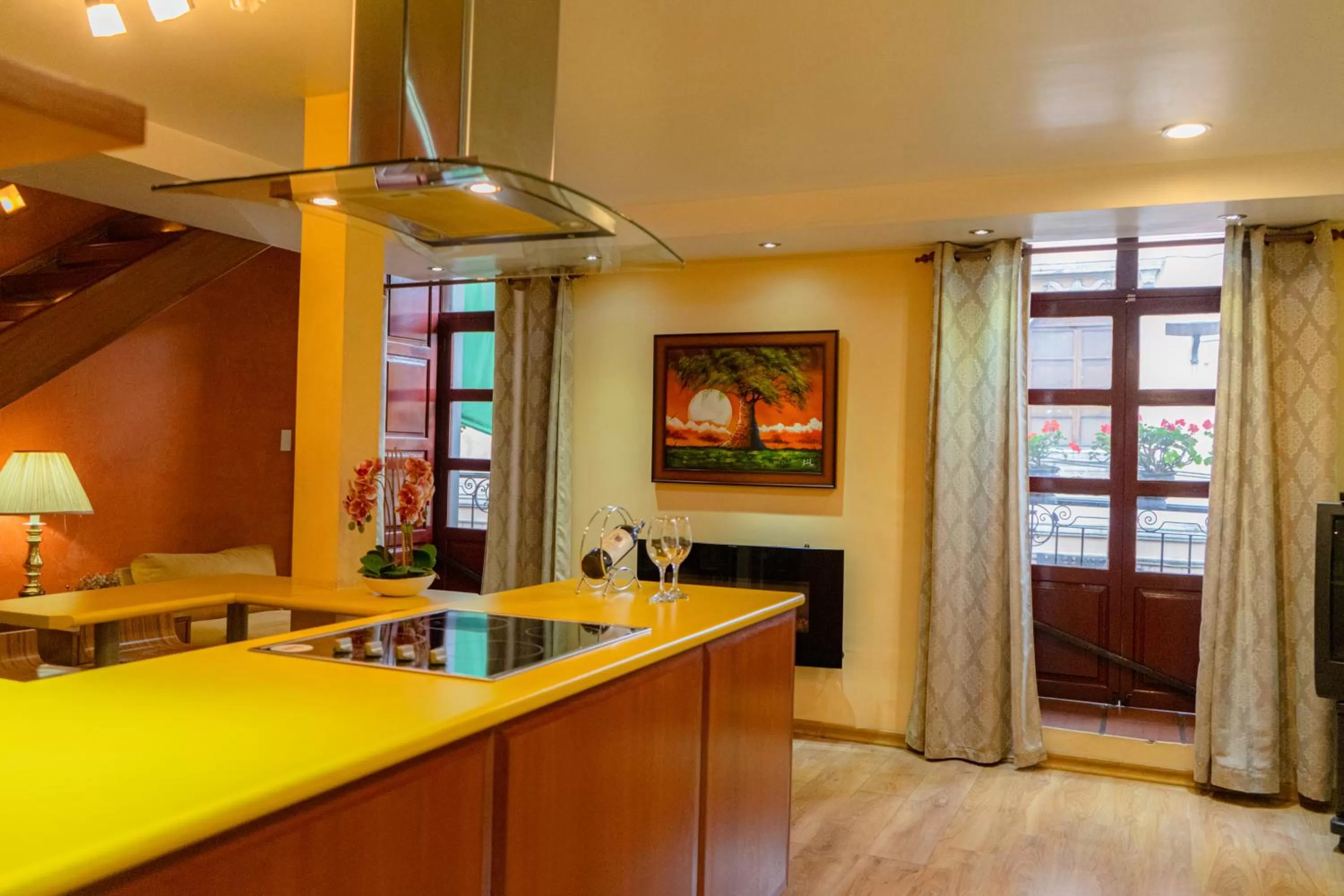 Balcony/Terrace in Rincón Familiar Hostel Boutique